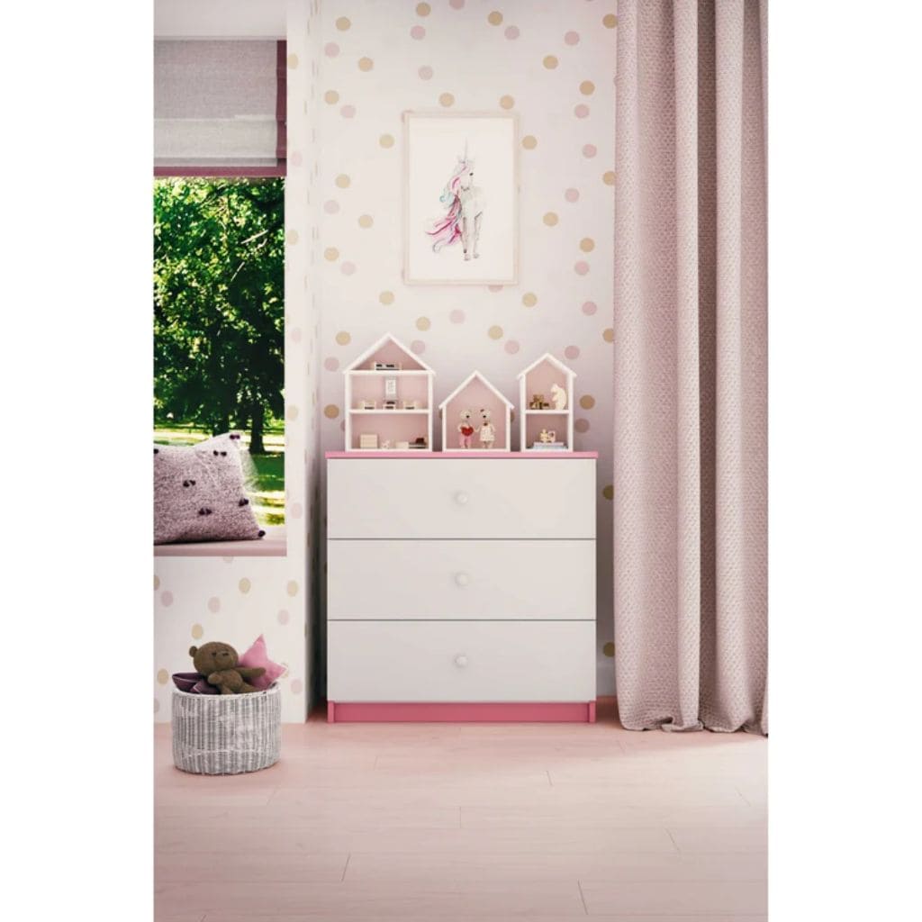 Commode Bébé 3 Tiroirs Babydreams