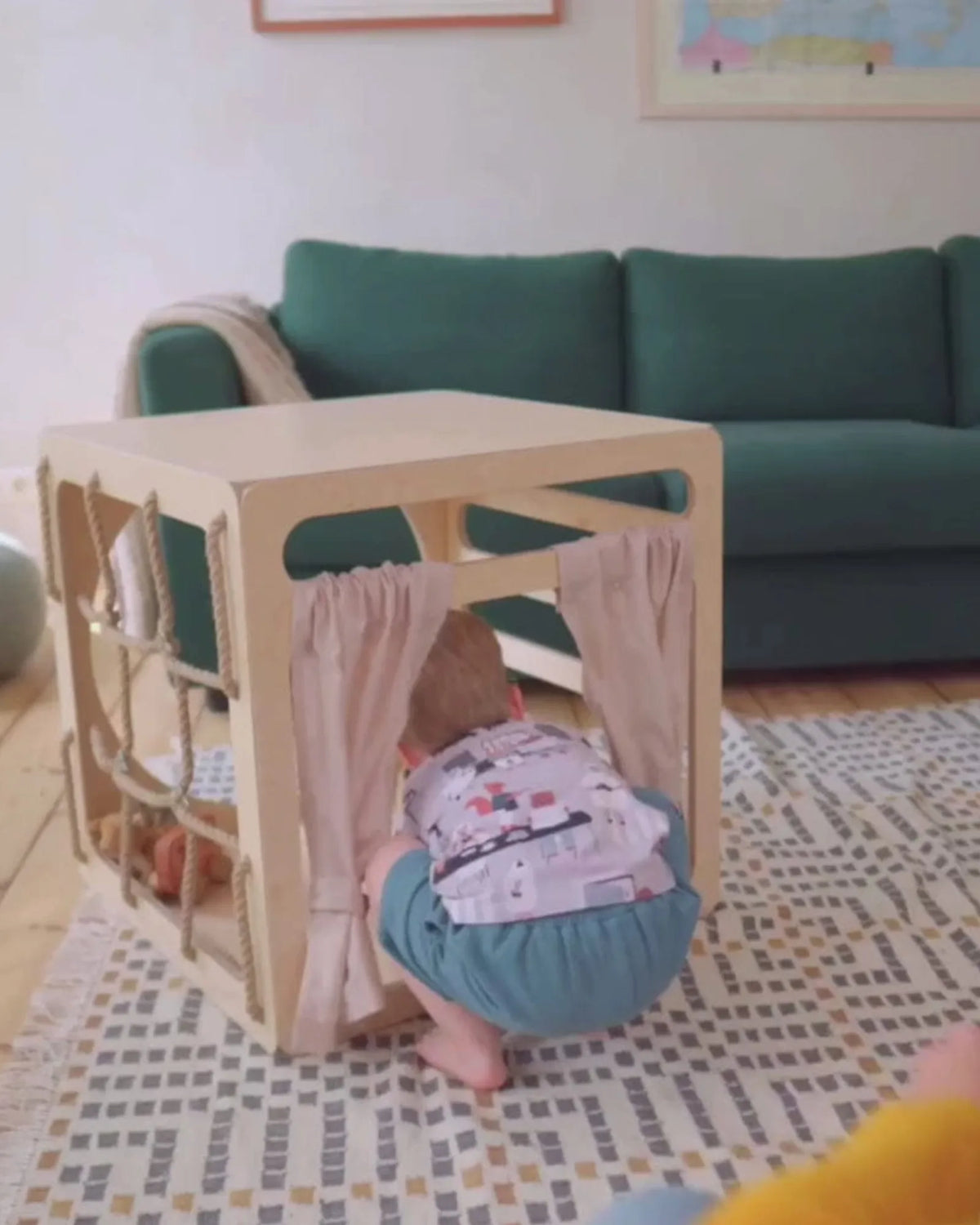 Cube d'Éveil et d'Escalade CUBITRI® • Multi - activités – Montessori pour enfant – photo 13