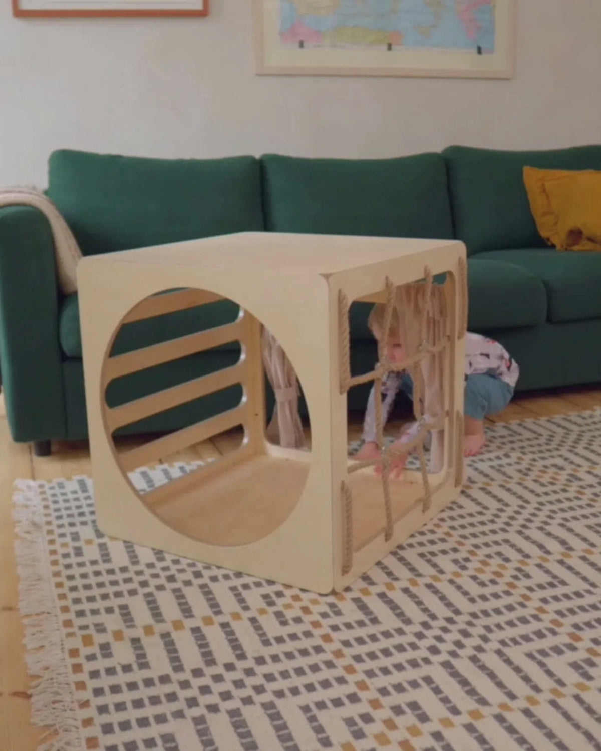 Cube d'Éveil et d'Escalade CUBITRI® • Multi - activités – Montessori pour enfant – photo 6