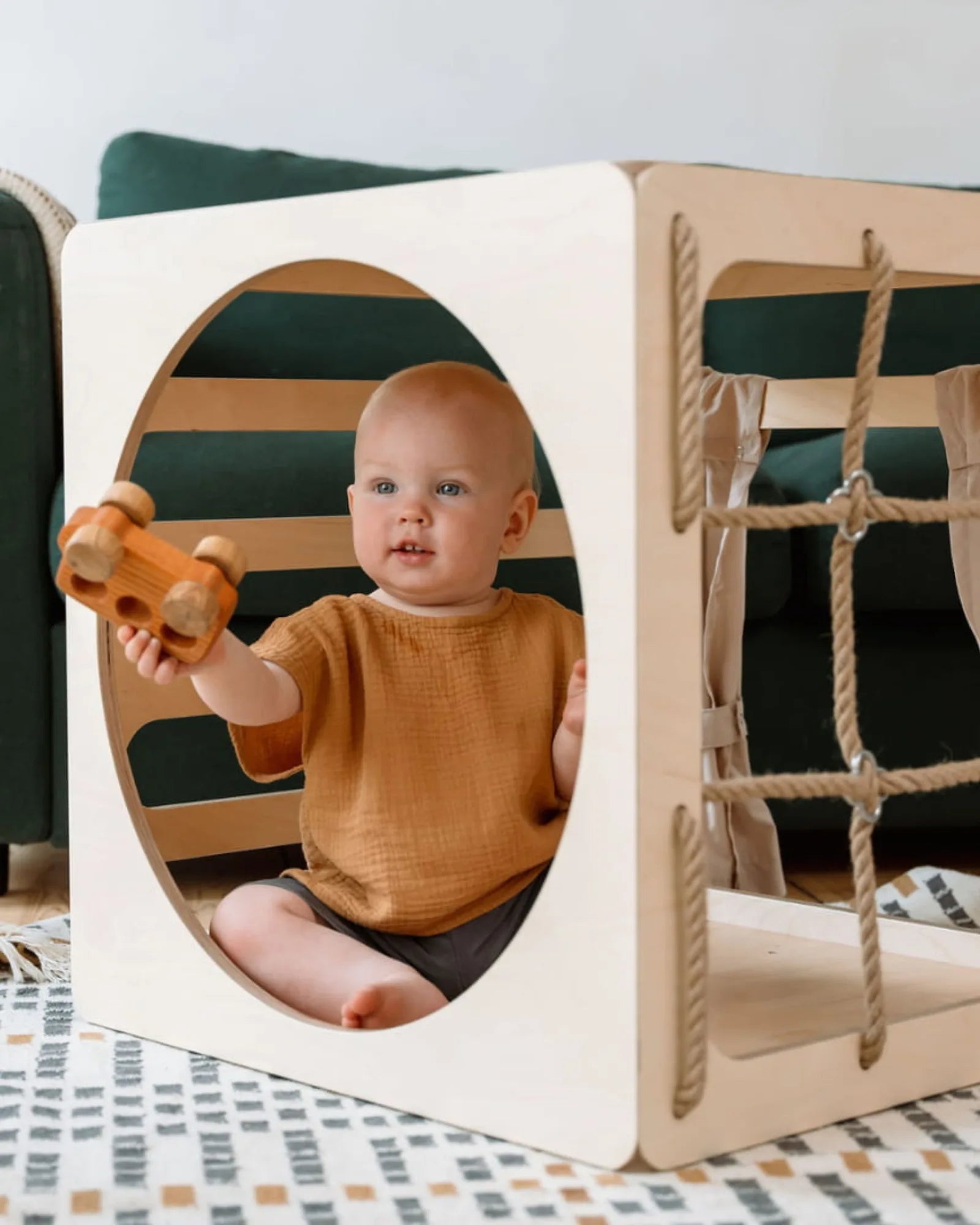 Cube d'Éveil et d'Escalade CUBITRI® • Multi - activités – Montessori pour enfant – photo 1
