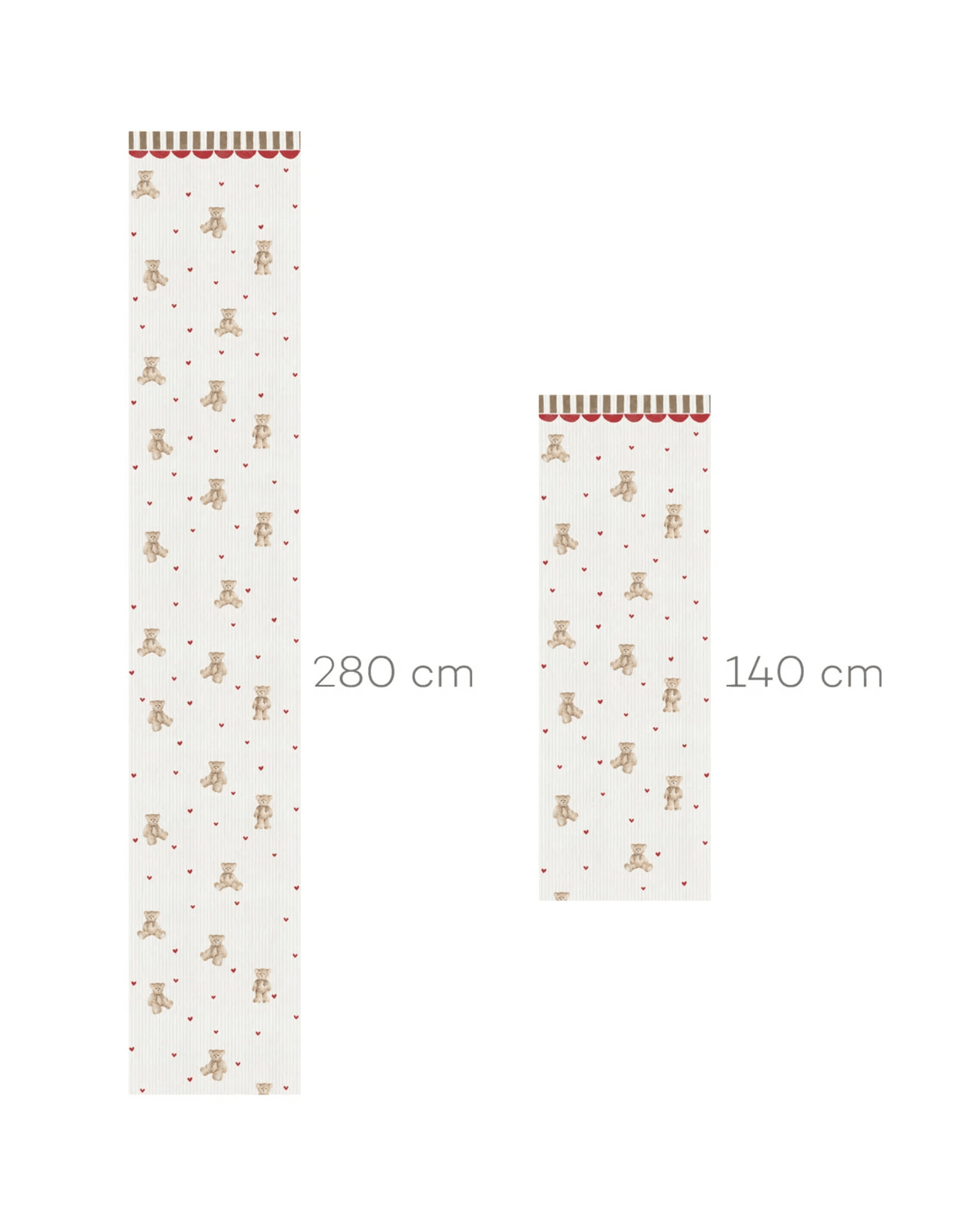 Papier Peint Oursons avec Ornement – Montessori pour enfant – photo 3