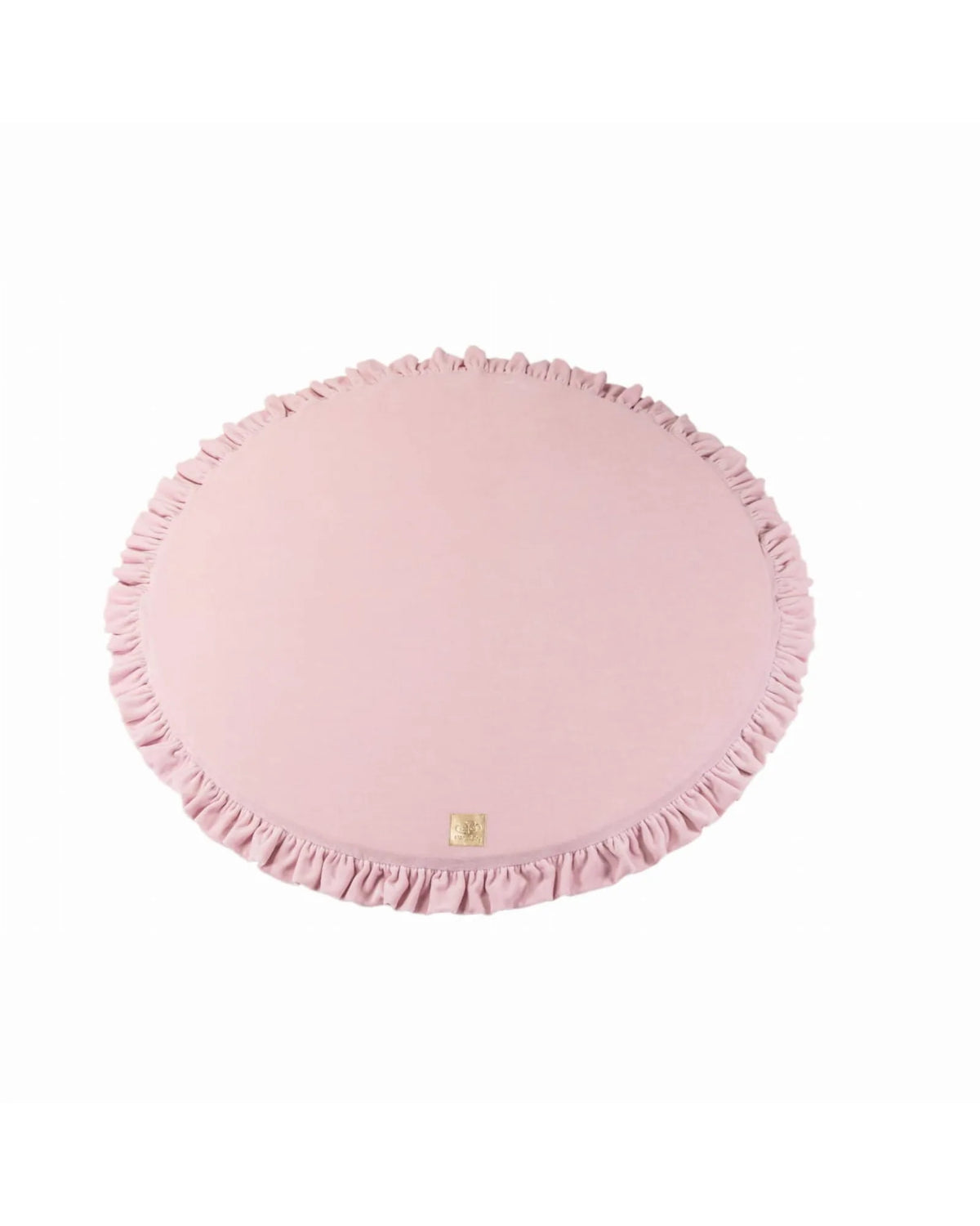 Tapis de Jeu Rond avec Volant — Velours (Ø 100 cm) – Montessori pour enfant – photo 7