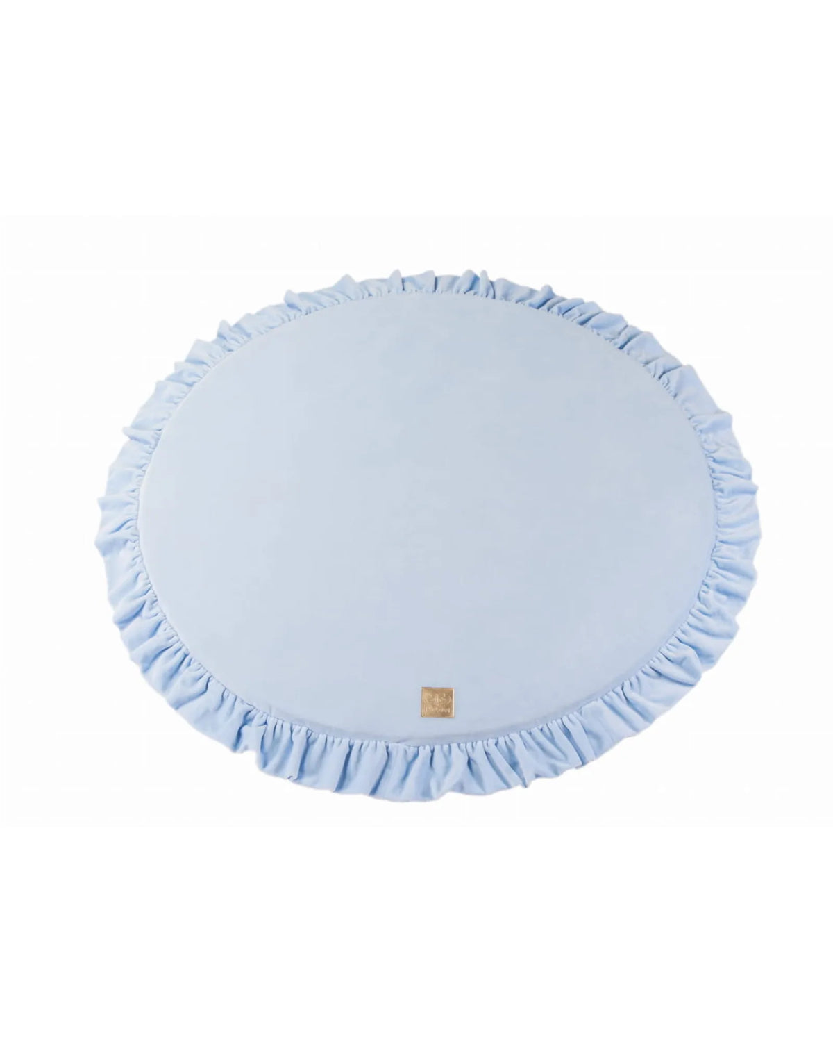 Tapis de Jeu Rond avec Volant — Velours (Ø 100 cm) – Montessori pour enfant – photo 8