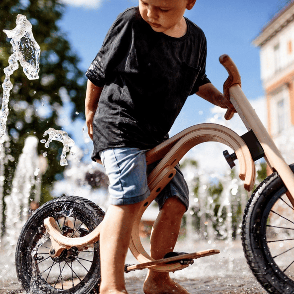 Draisienne Évolutive 3 en 1 en Bois leg&go – Vélo Enfant Léger & Durable