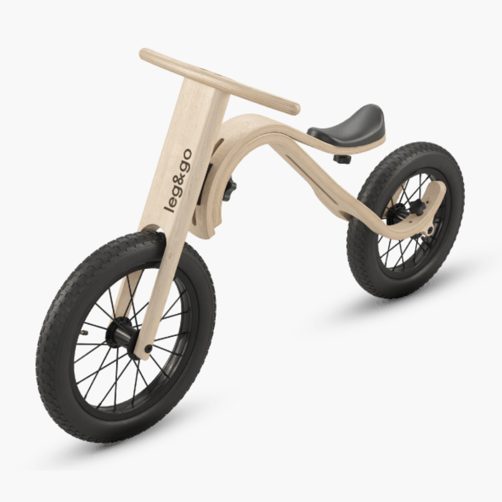 Draisienne Évolutive 3 en 1 en Bois leg&go – Vélo Enfant Léger & Durable
