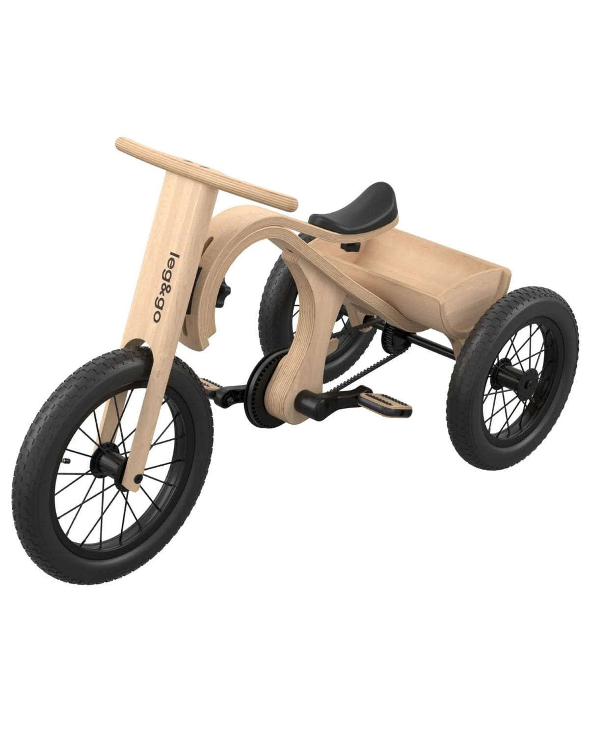 Pack Complet Draisienne Évolutive en Bois leg&go