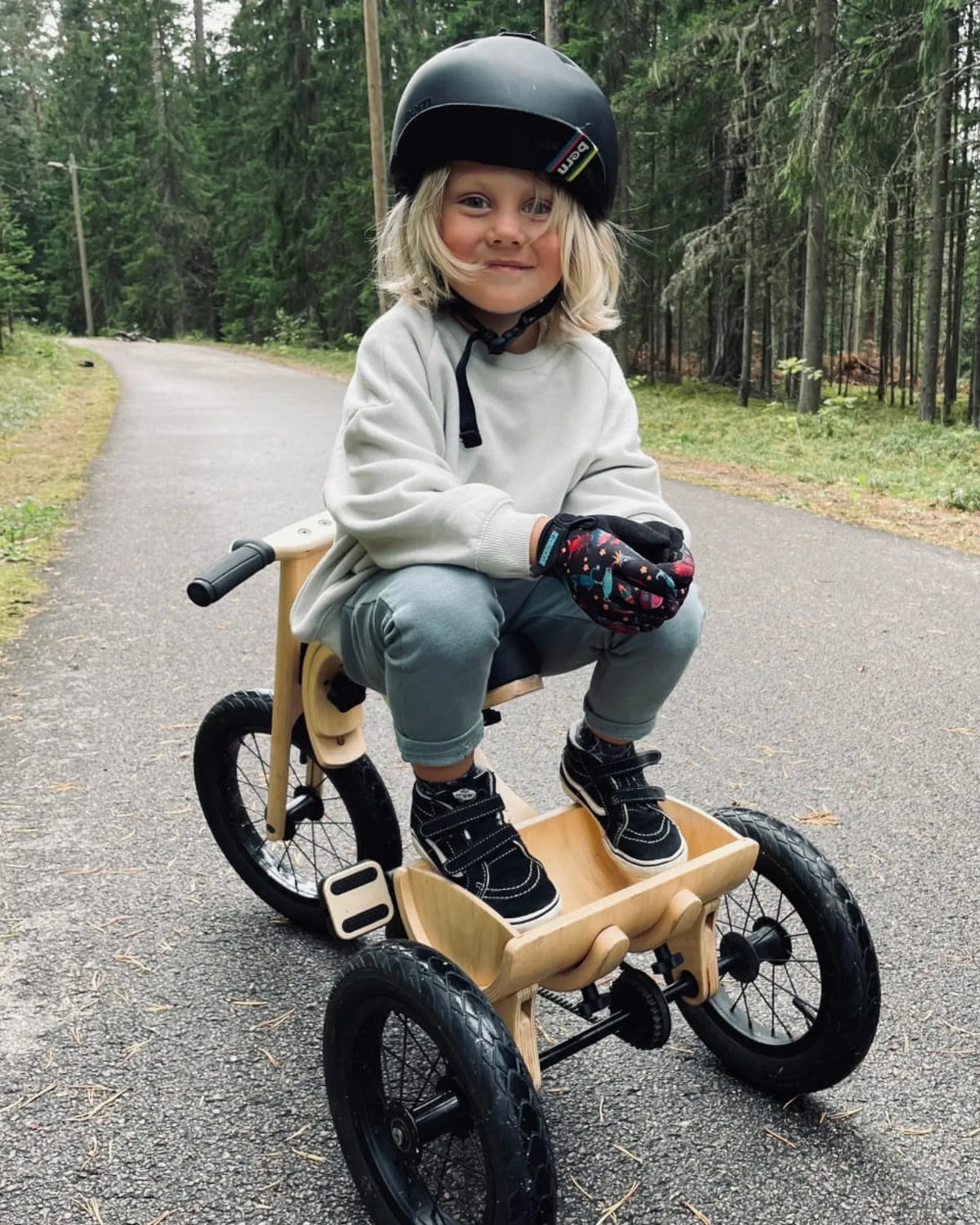 Pack Complet Draisienne Évolutive en Bois leg&go – Draisienne Montessori pour enfant | Tinitto