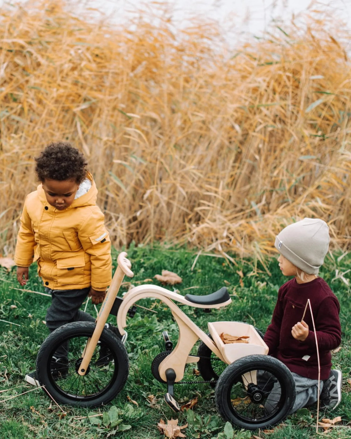Pack Complet Draisienne Évolutive en Bois leg&go
