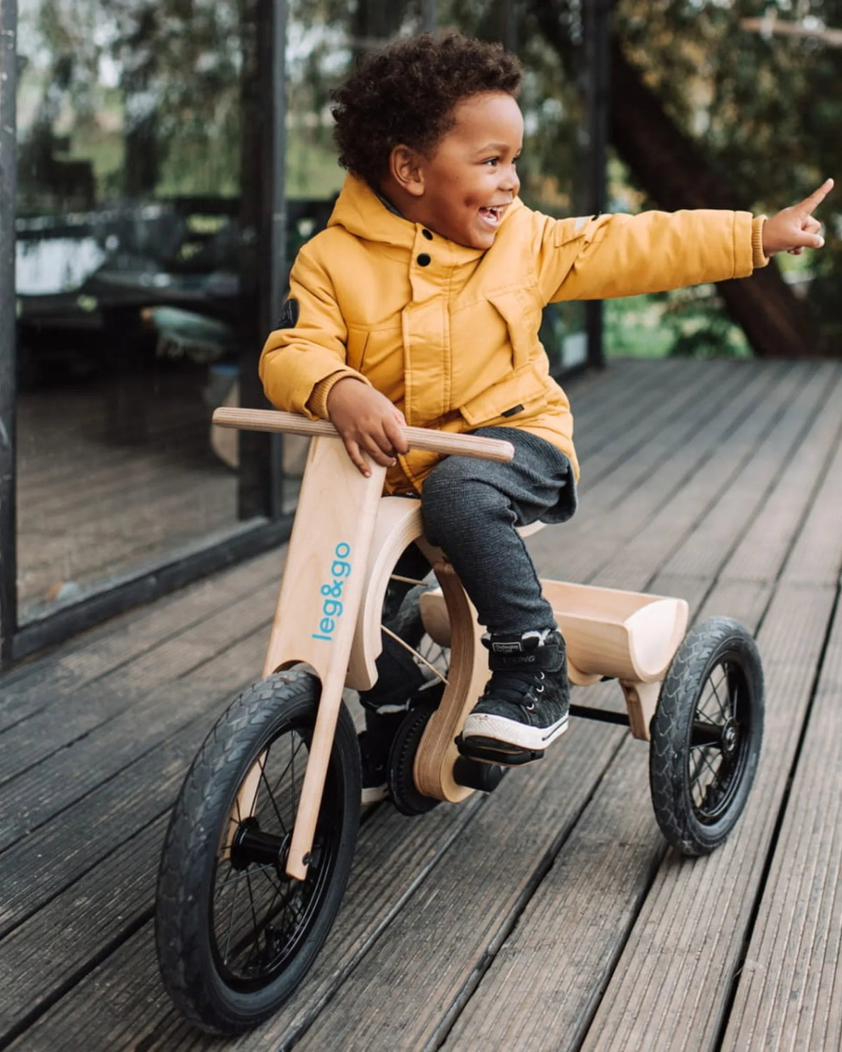 Tricycle leg&go – Accessoire Draisienne Évolutive 3in1 – Motricité Montessori pour enfant | Tinitto