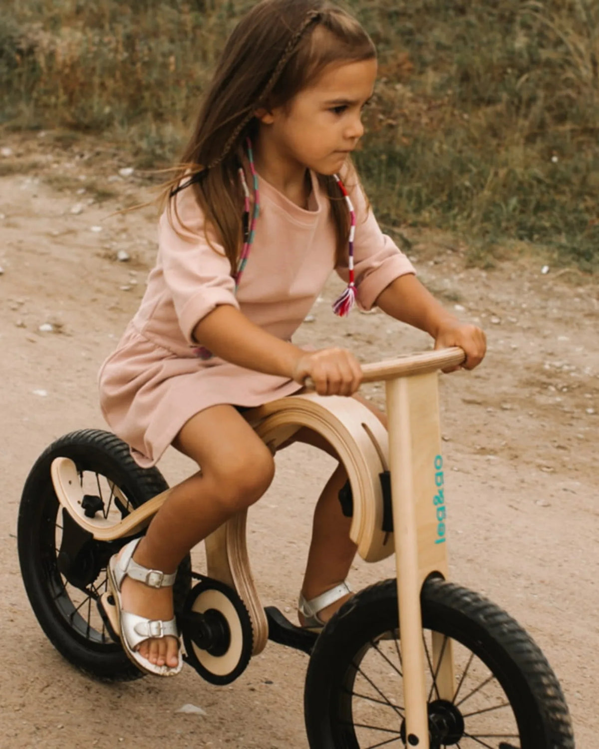 Pack Complet Draisienne Évolutive en Bois leg&go