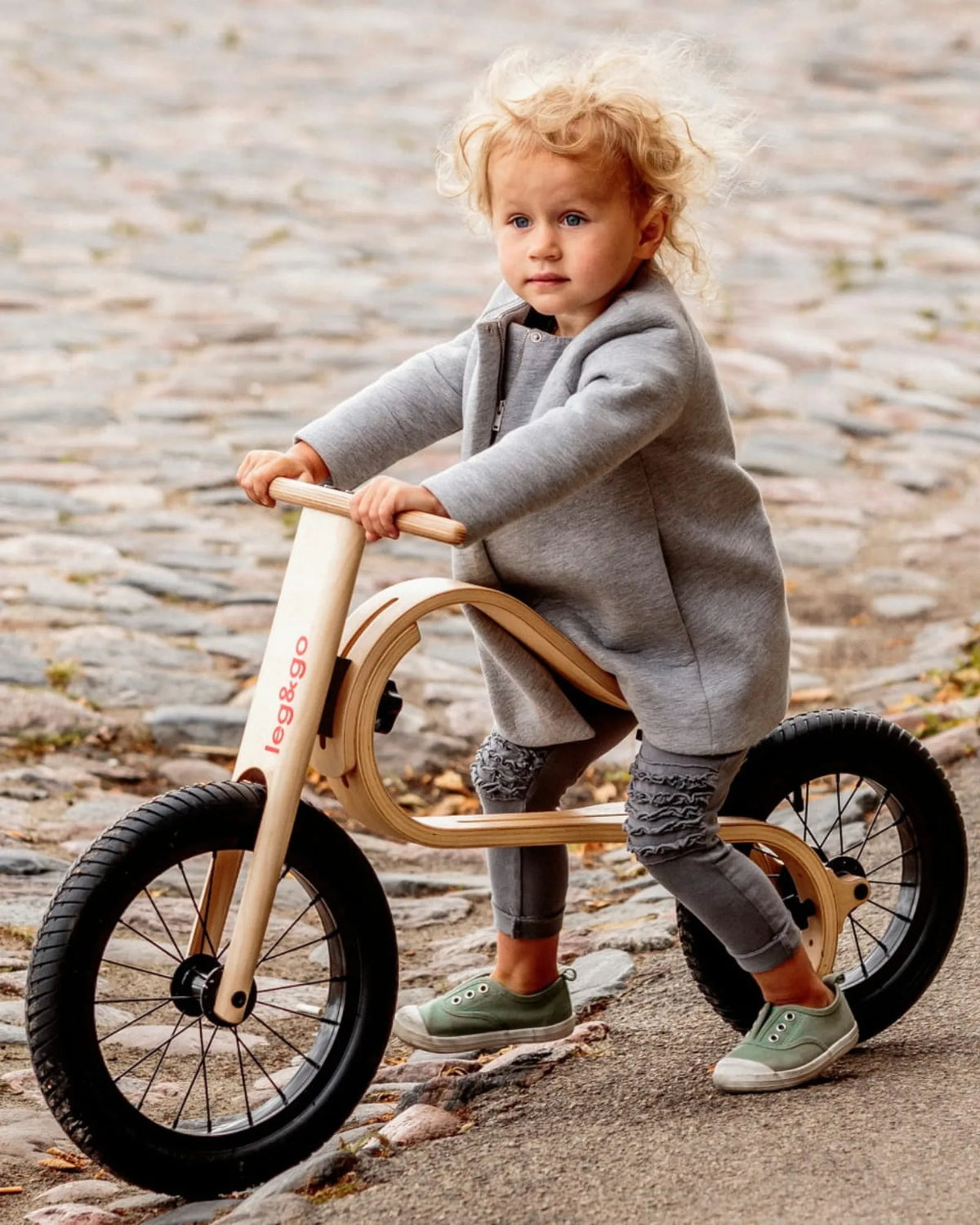 Pack Complet Draisienne Évolutive en Bois leg&go