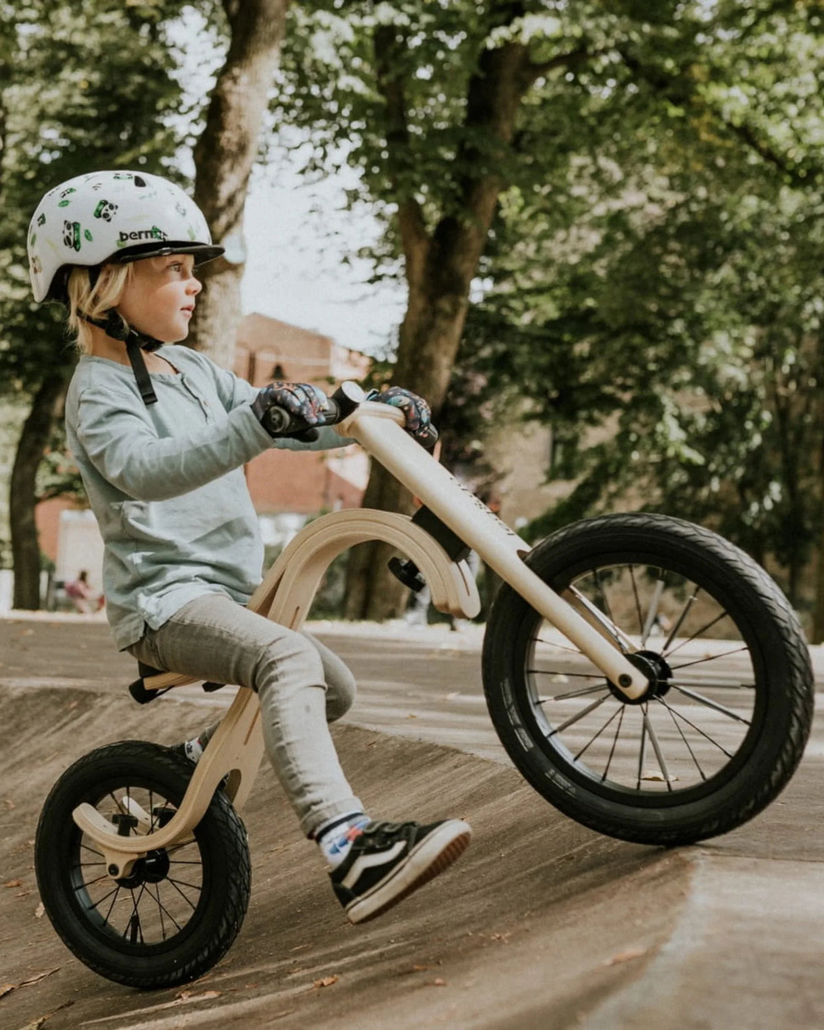 Draisienne Évolutive 3 en 1 en Bois leg&go – Vélo Enfant Léger & Durable – Motricité Montessori pour enfant | Tinitto