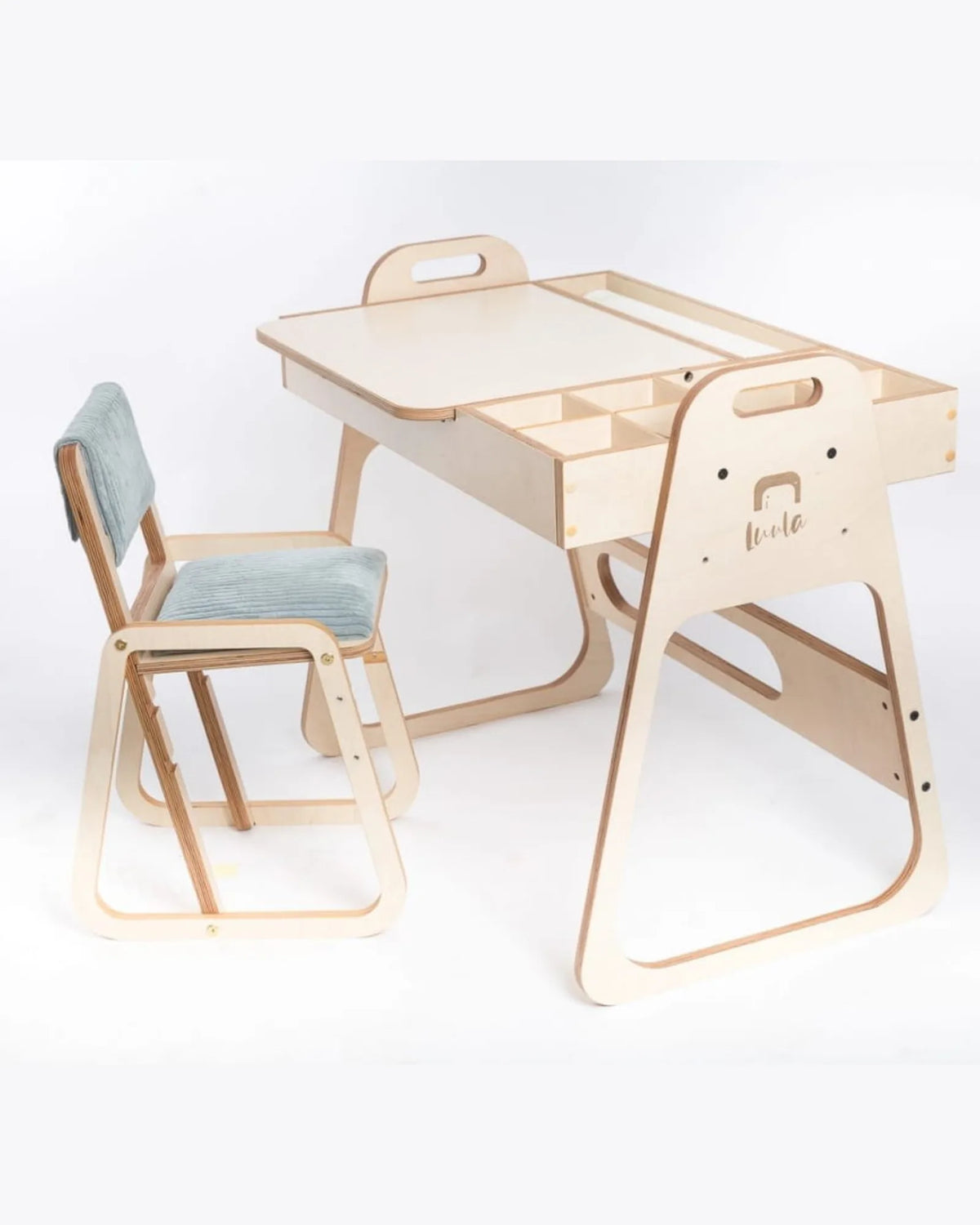 Ensemble Bureau & Chaise Évolutif "Julle" – Set Créatif & Sensoriel – Montessori pour enfant – photo 2