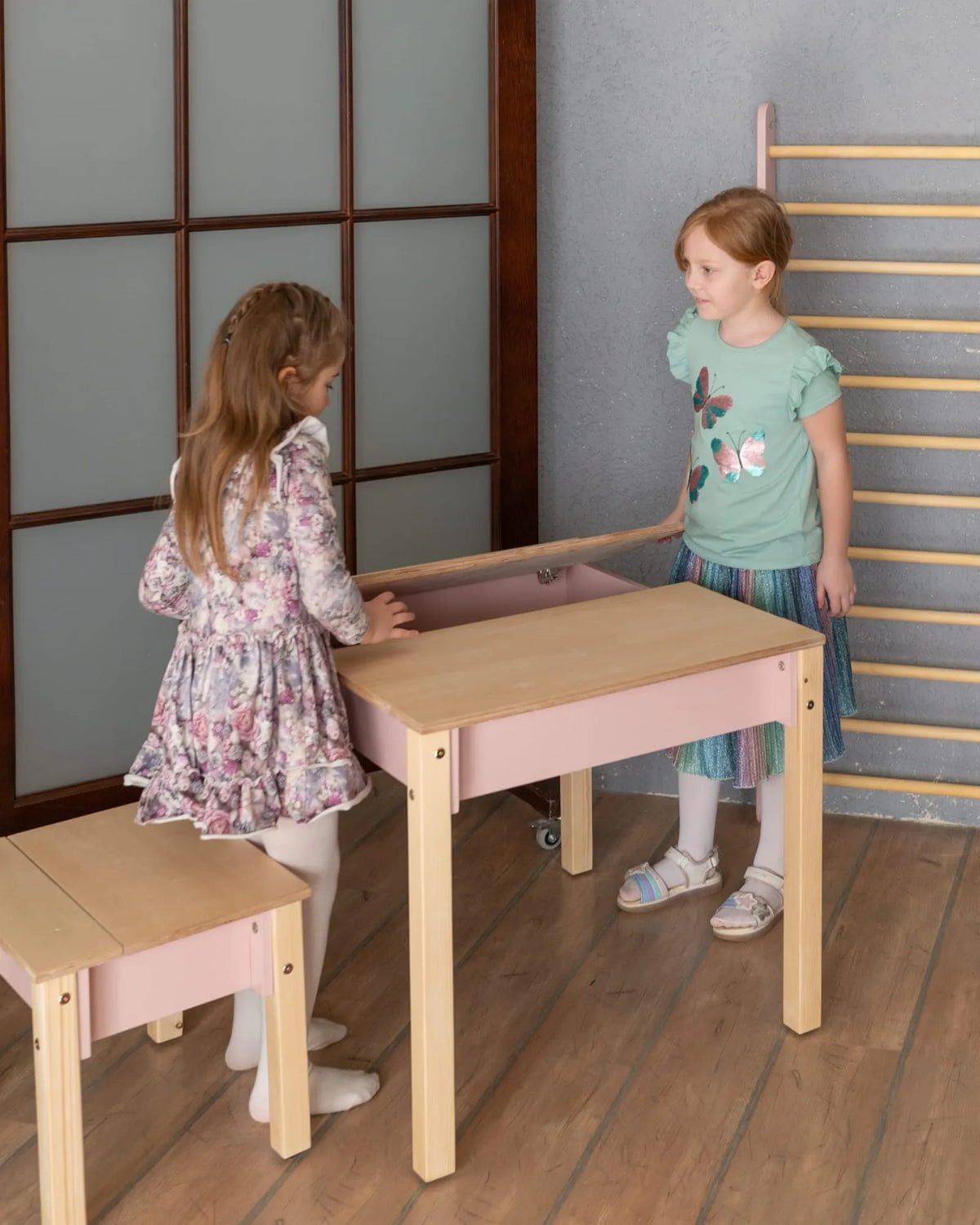 Ensemble Bureau & Chaise "Smart Storage" – Rangement Intégré (2 - 7 ans) – Montessori pour enfant – photo 6