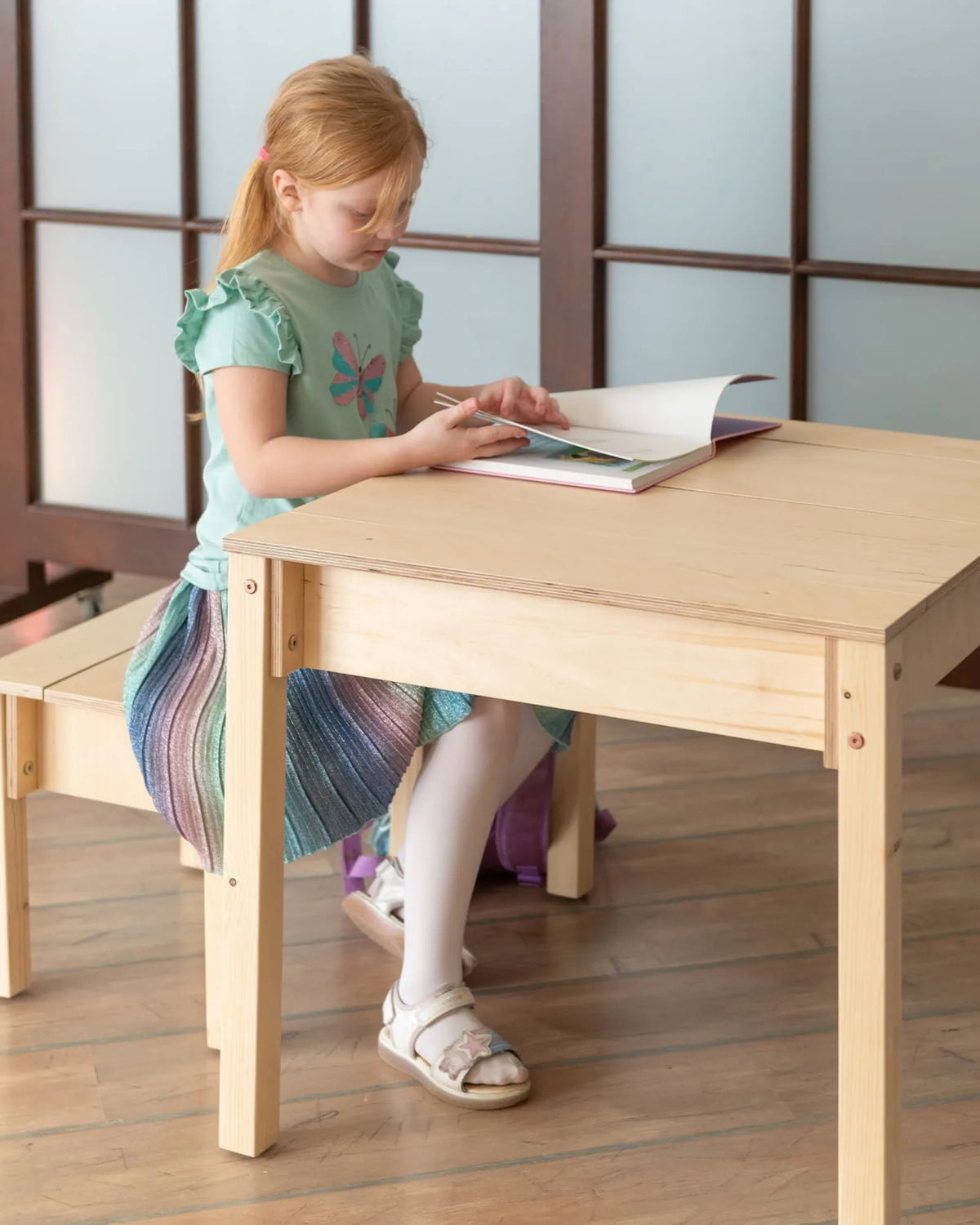Ensemble Bureau & Chaise "Smart Storage" – Rangement Intégré (2 - 7 ans) – Montessori pour enfant – photo 8