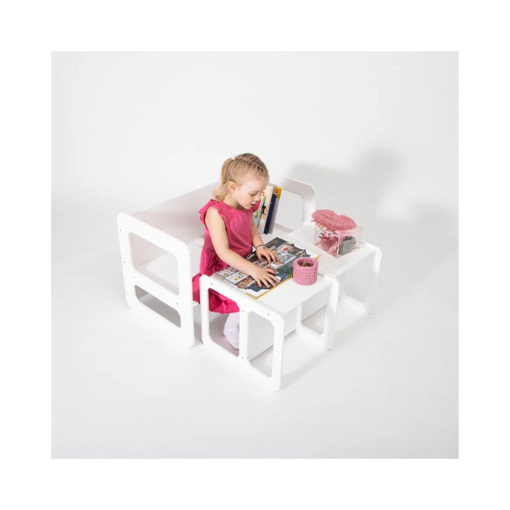 Ensemble Montessori Sevrage – Table + 2 Chaises