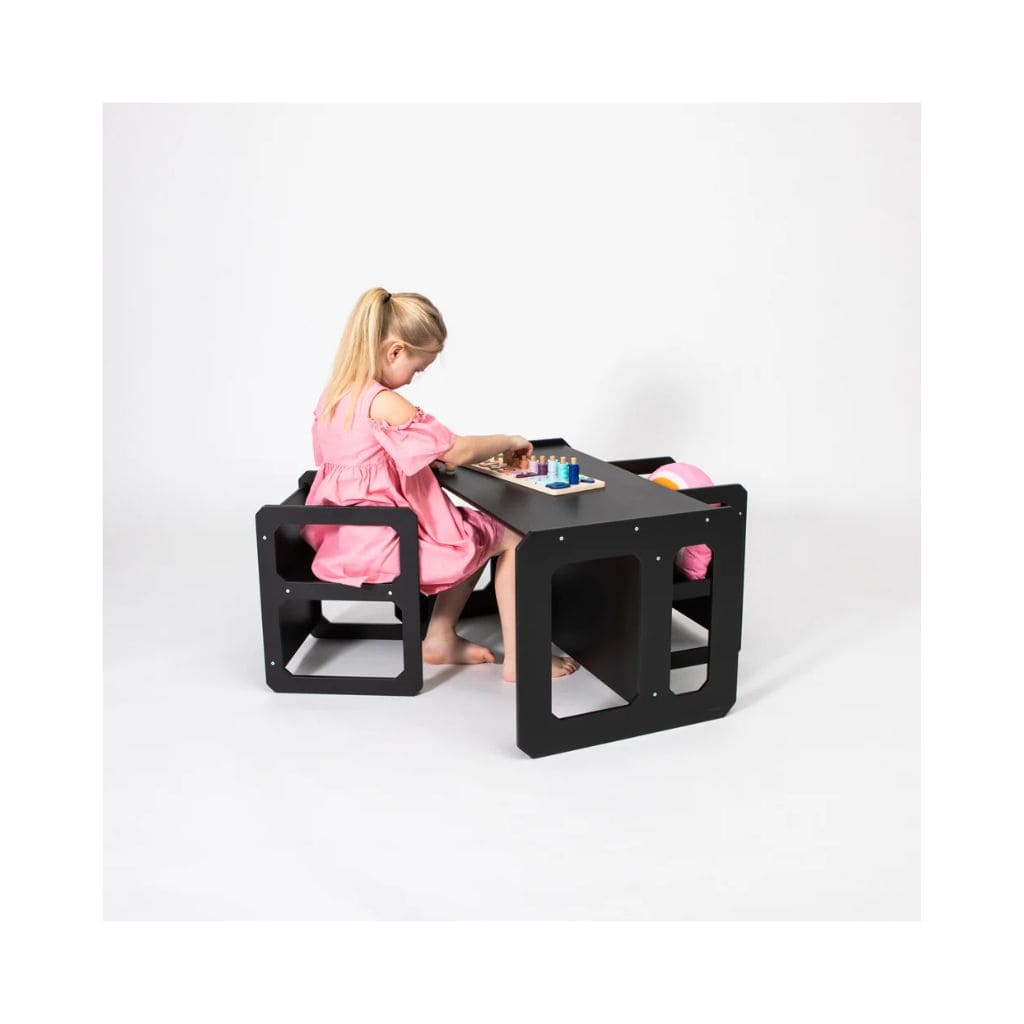 Ensemble Montessori Sevrage – Table + 2 Chaises