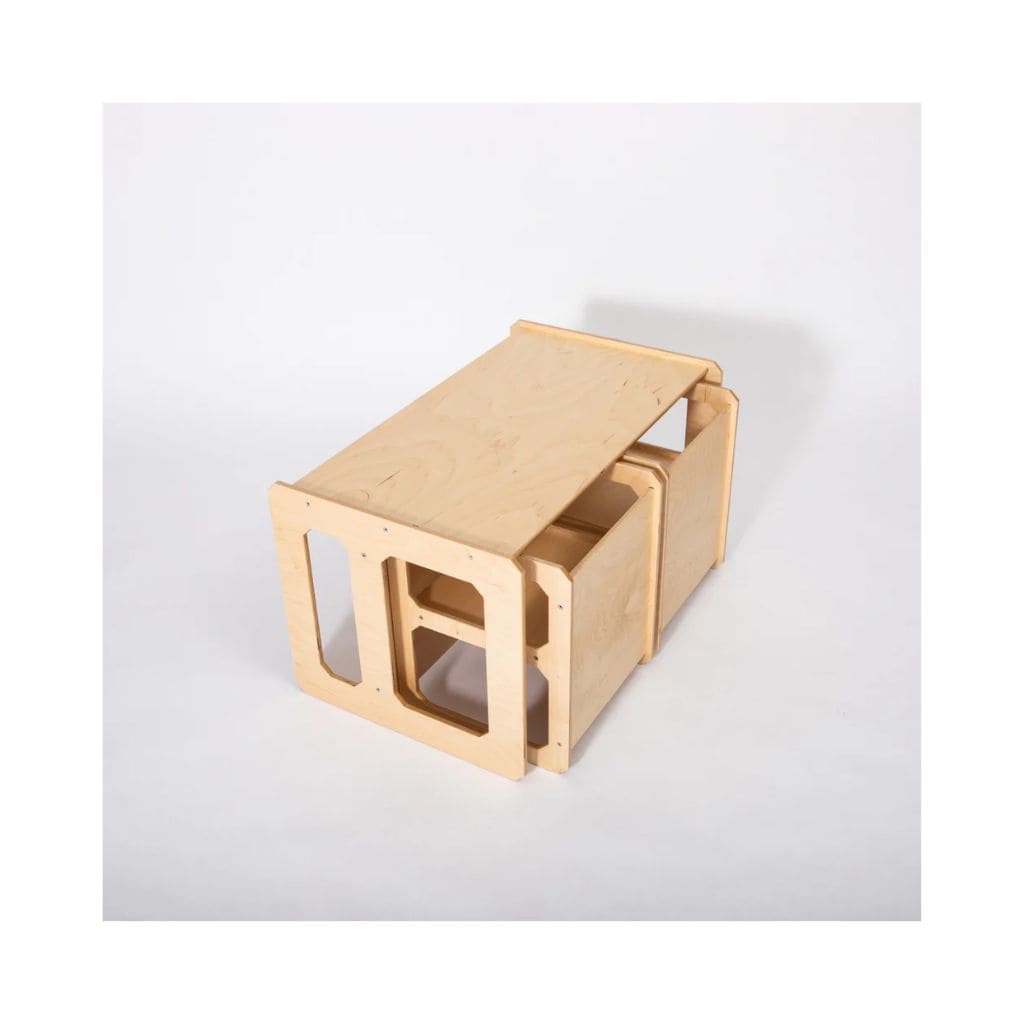Ensemble Montessori Sevrage – Table + 2 Chaises