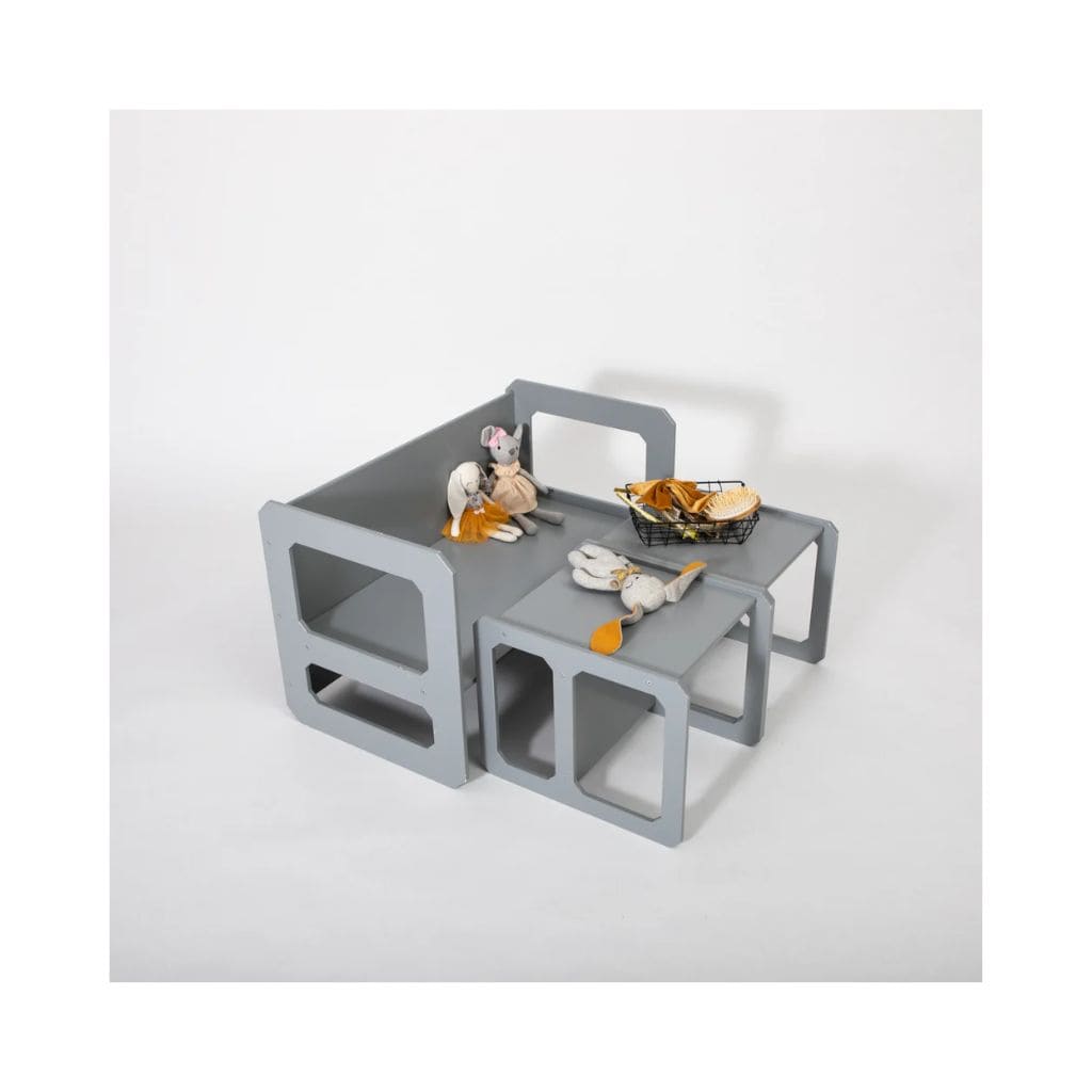 Ensemble Montessori Sevrage – Table + 2 Chaises