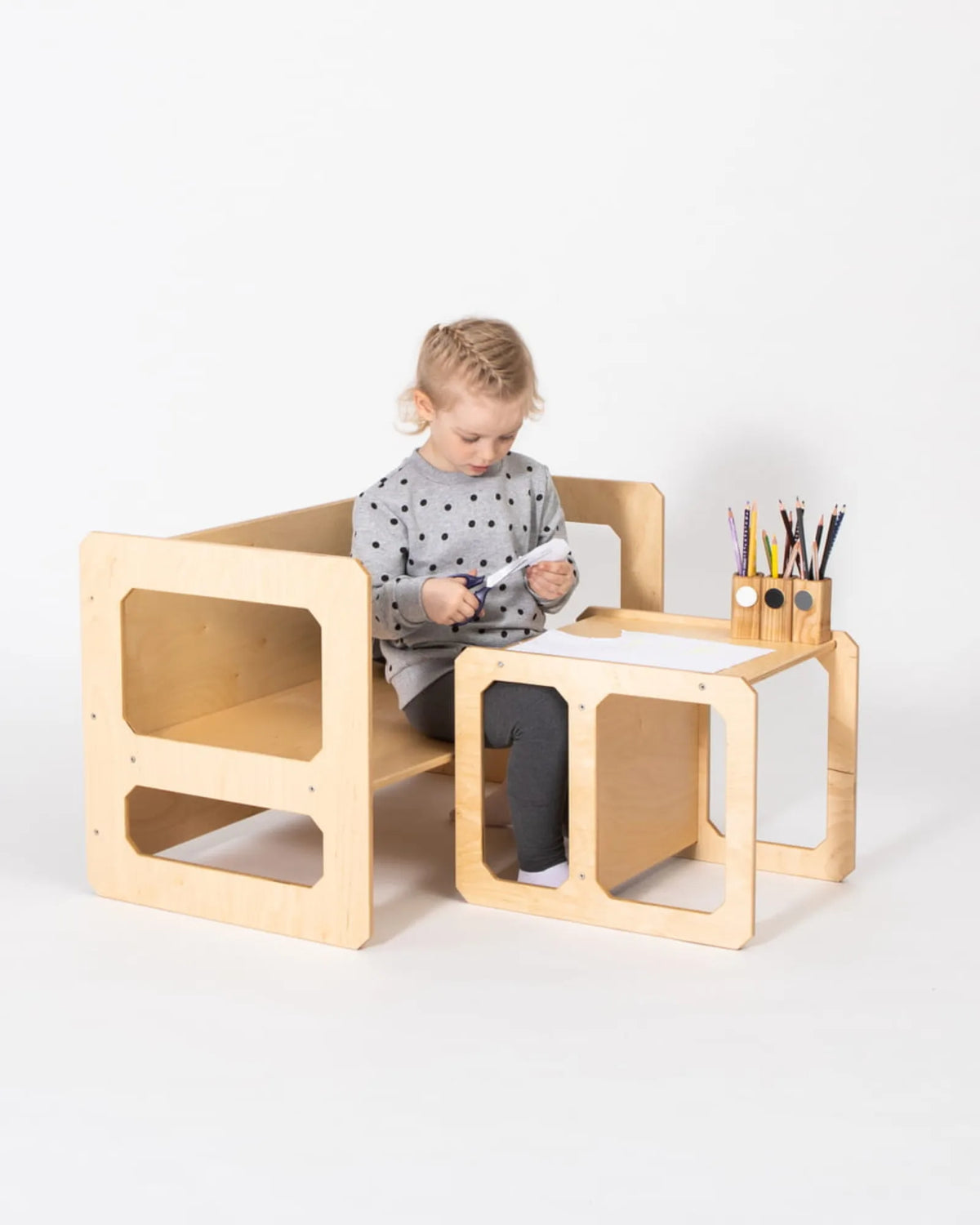 Ensemble Table de Sevrage & Chaises "Montessori" – Montessori pour enfant – photo 13