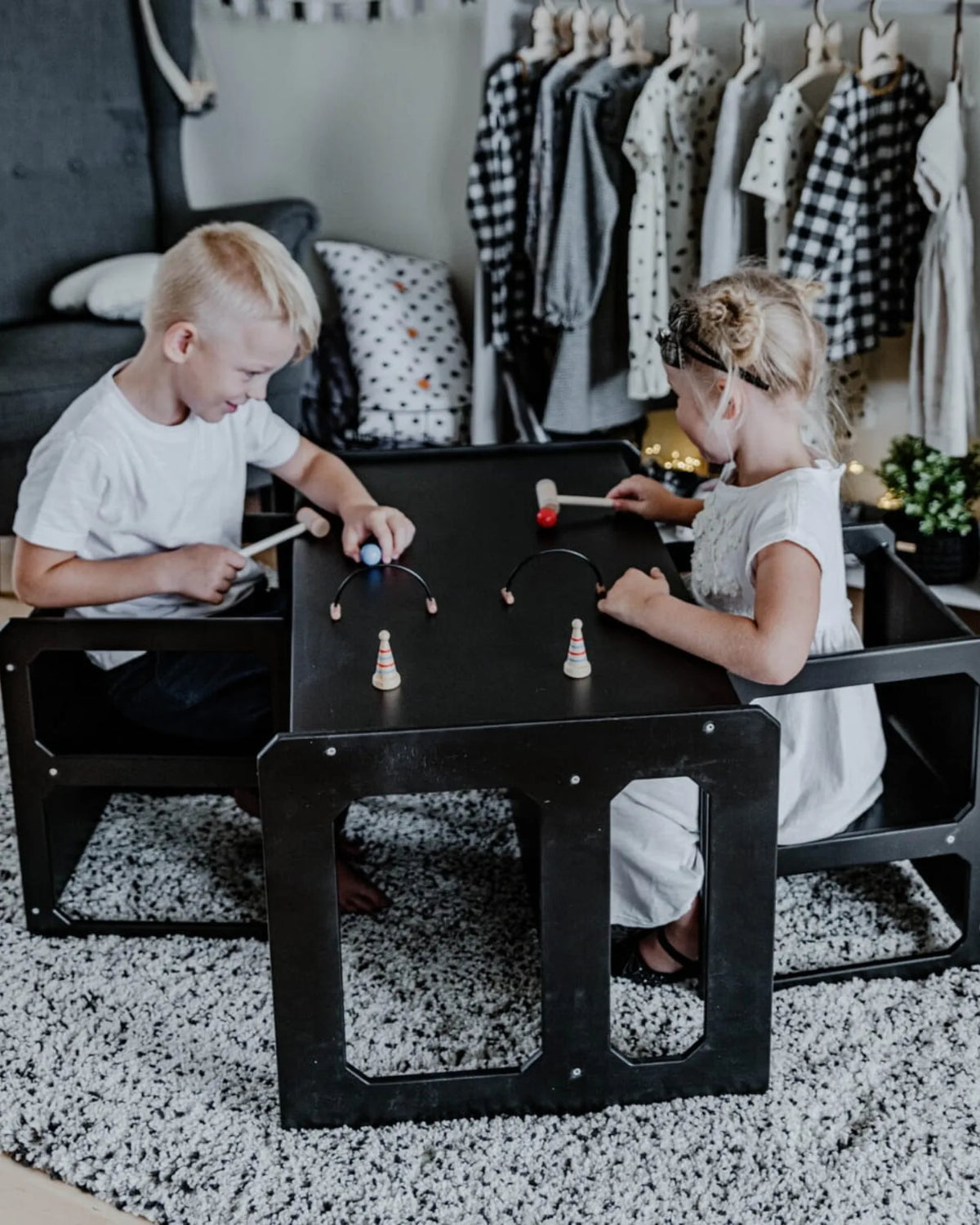 Ensemble Table de Sevrage & Chaises "Montessori" – Montessori pour enfant – photo 9