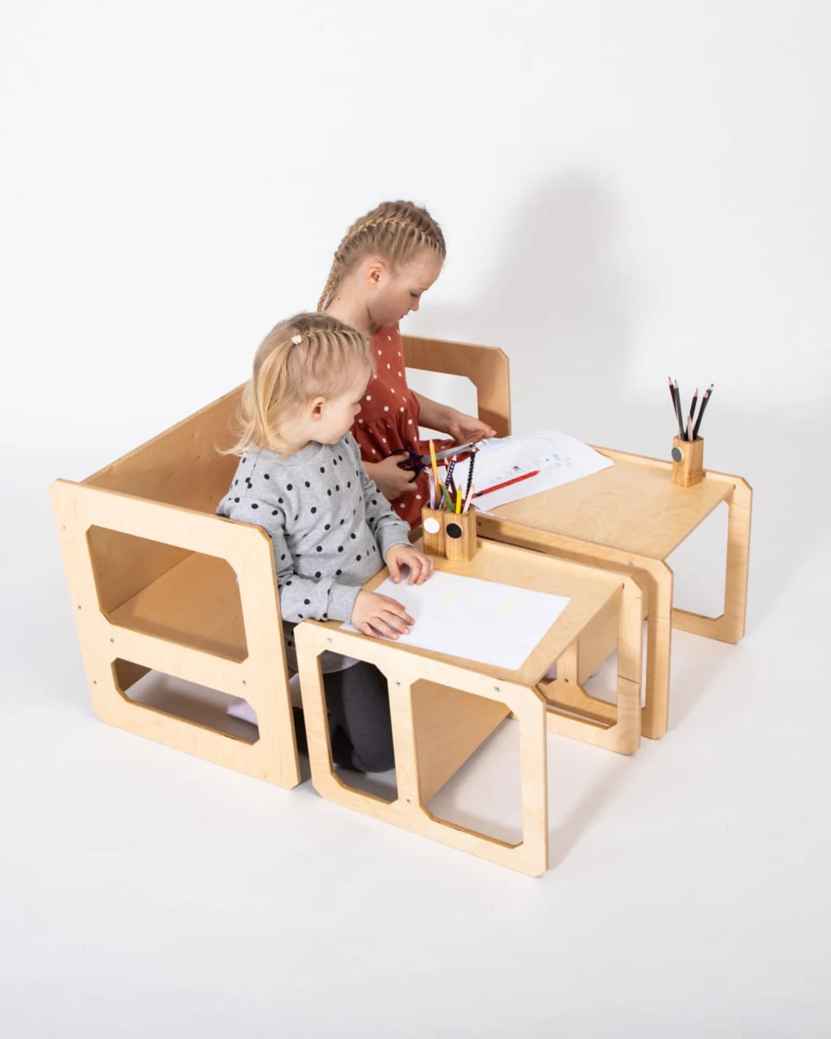 Ensemble Table de Sevrage & Chaises "Montessori" – Montessori pour enfant – photo 6