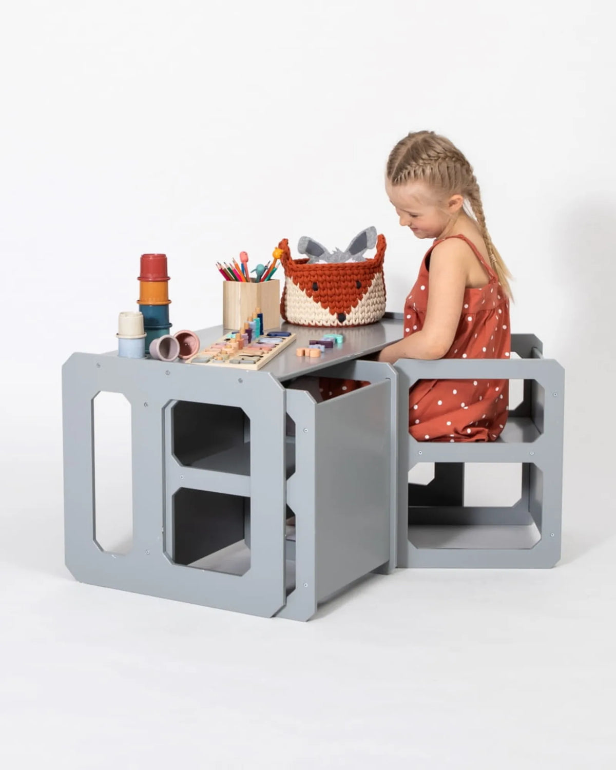 Ensemble Table de Sevrage &amp; Chaises "Montessori" – Montessori pour enfant – photo 1