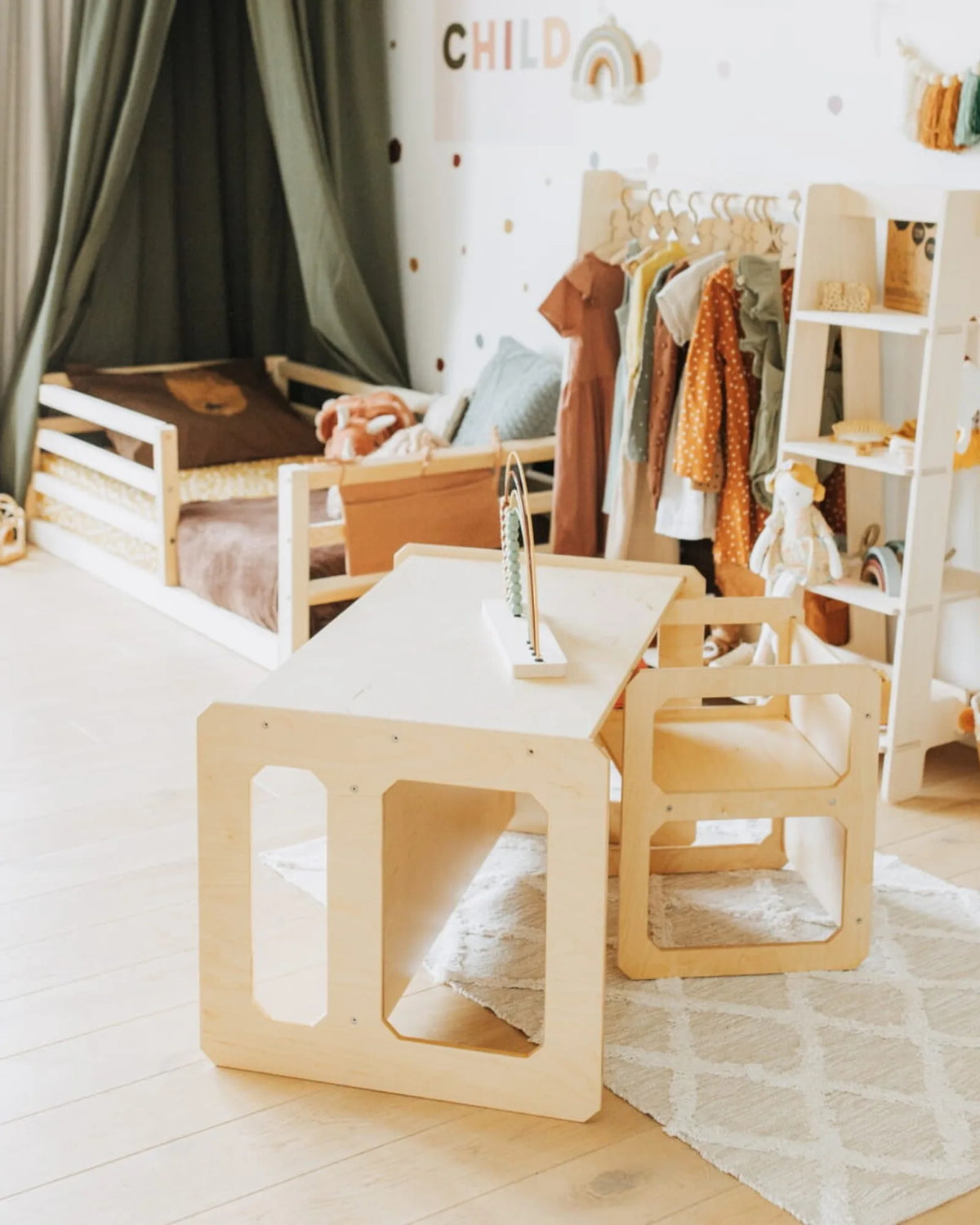 Ensemble Table de Sevrage & Chaises "Montessori" – Montessori pour enfant – photo 16