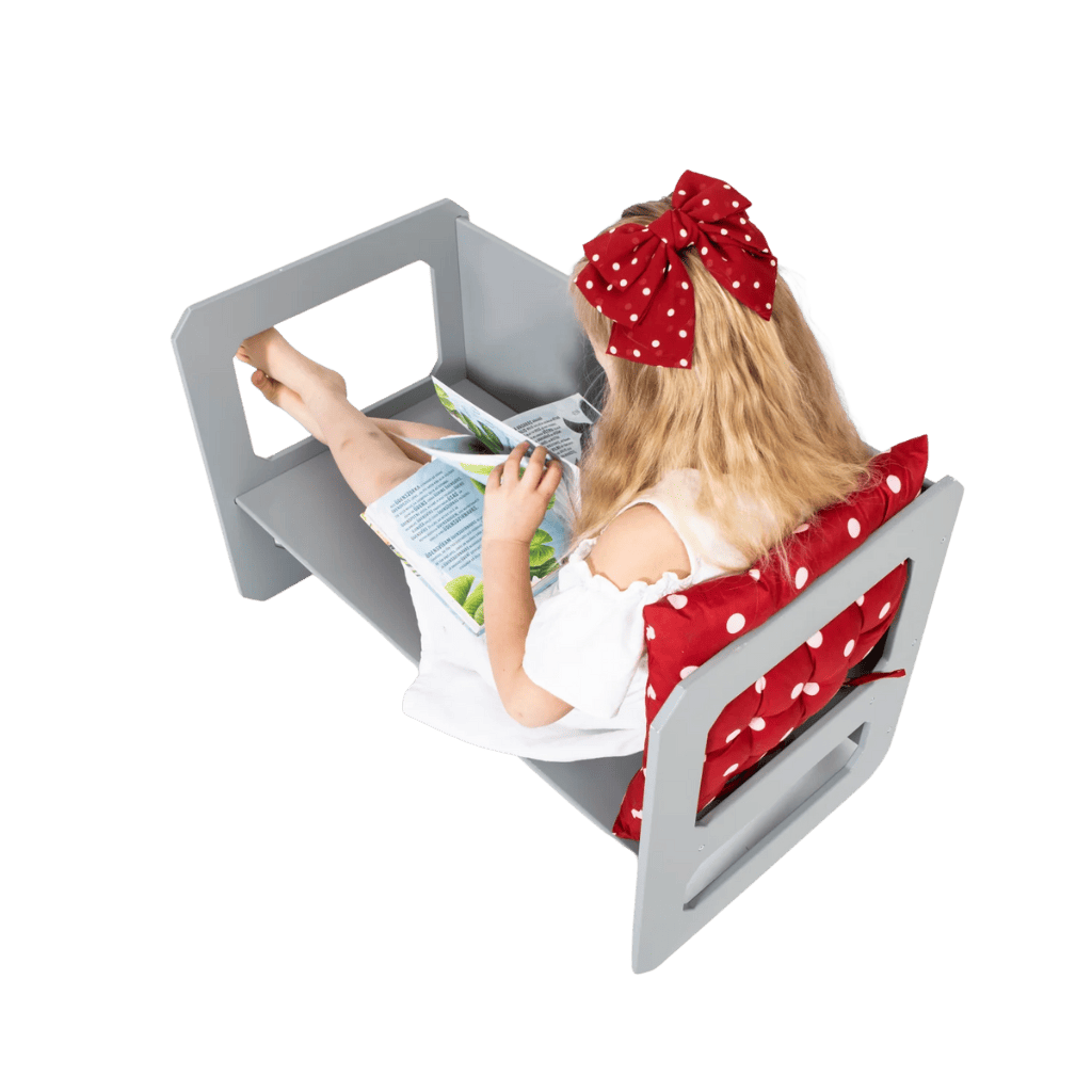 Ensemble Table et Chaises de Sevrage Montessori - 1 Chaise