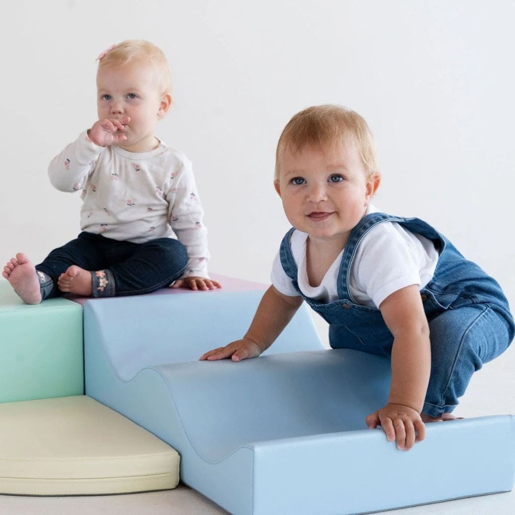 Ensemble de 6 Blocs de Mousse Soft Play - Pastel Clair