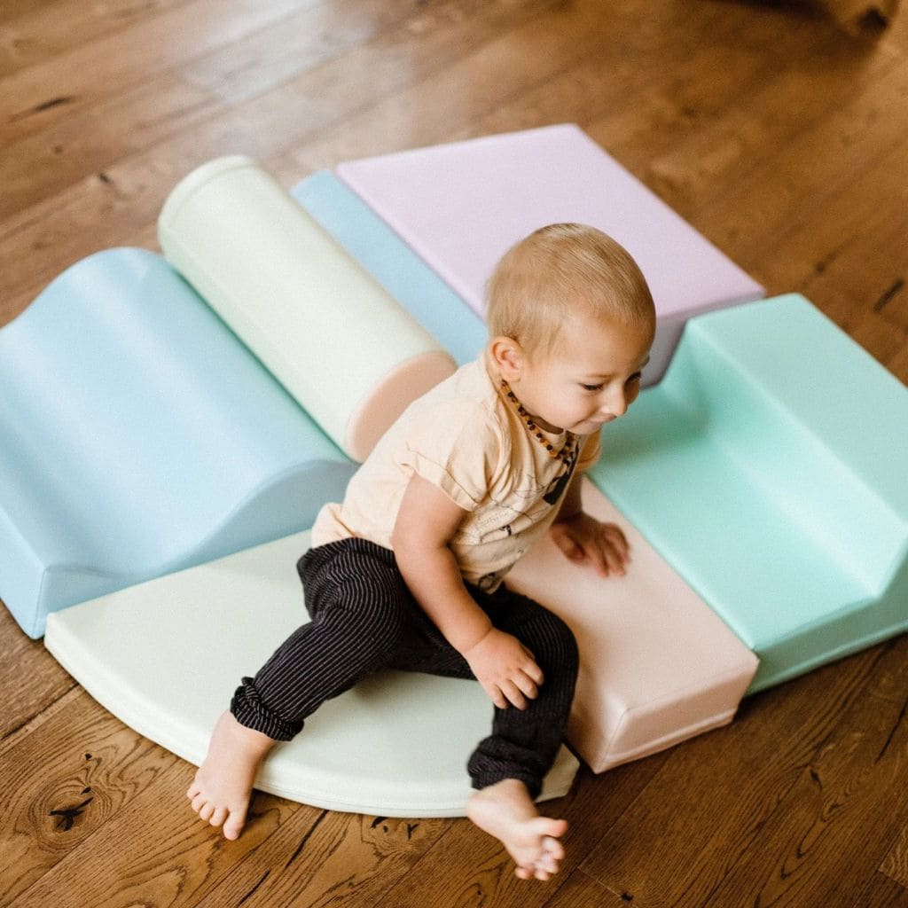 Ensemble de 6 Blocs de Mousse Soft Play - Pastel Clair