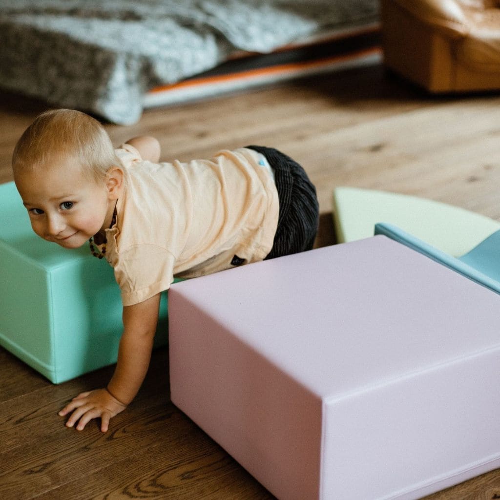 Ensemble de 6 Blocs de Mousse Soft Play - Pastel Clair