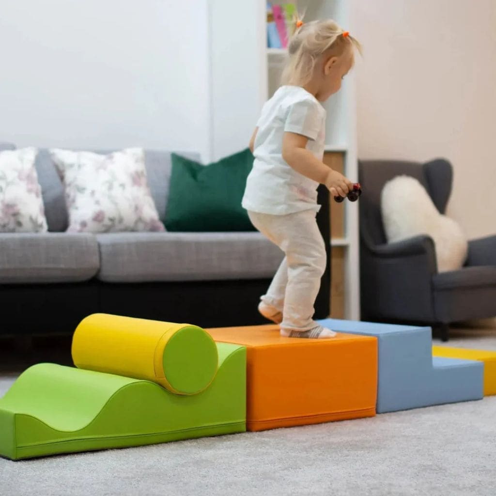 Ensemble de 6 Blocs de Mousse Soft Play - Multicolor