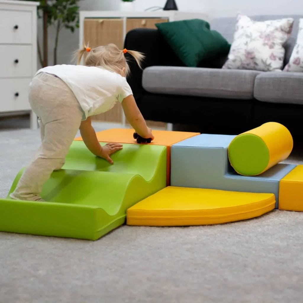 Ensemble de 6 Blocs de Mousse Soft Play - Multicolor