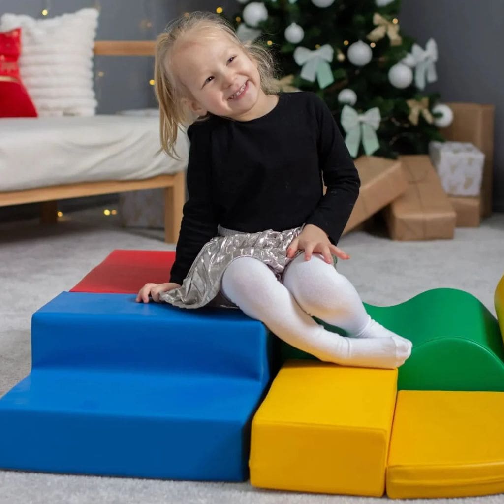 Ensemble de 6 Blocs de Mousse Soft Play - Multicolor