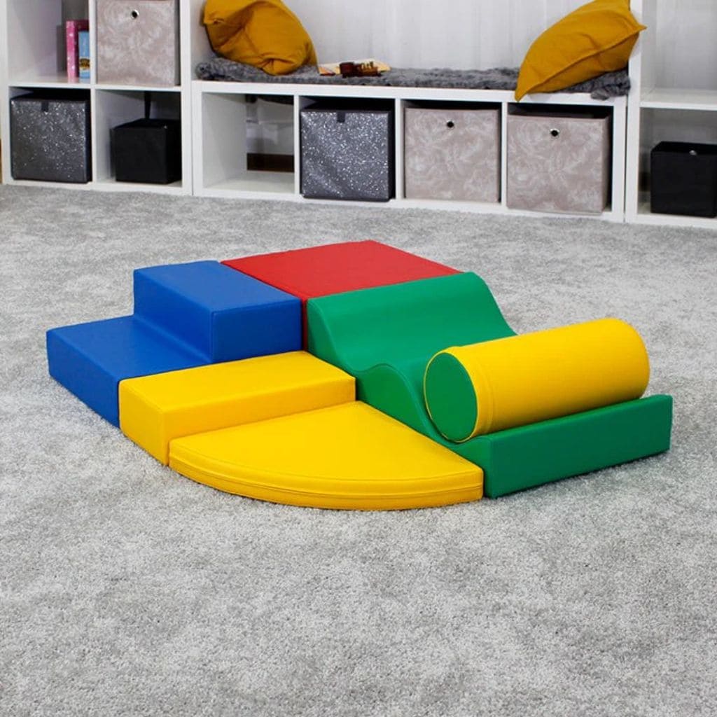Ensemble de 6 Blocs de Mousse Soft Play - Multicolor
