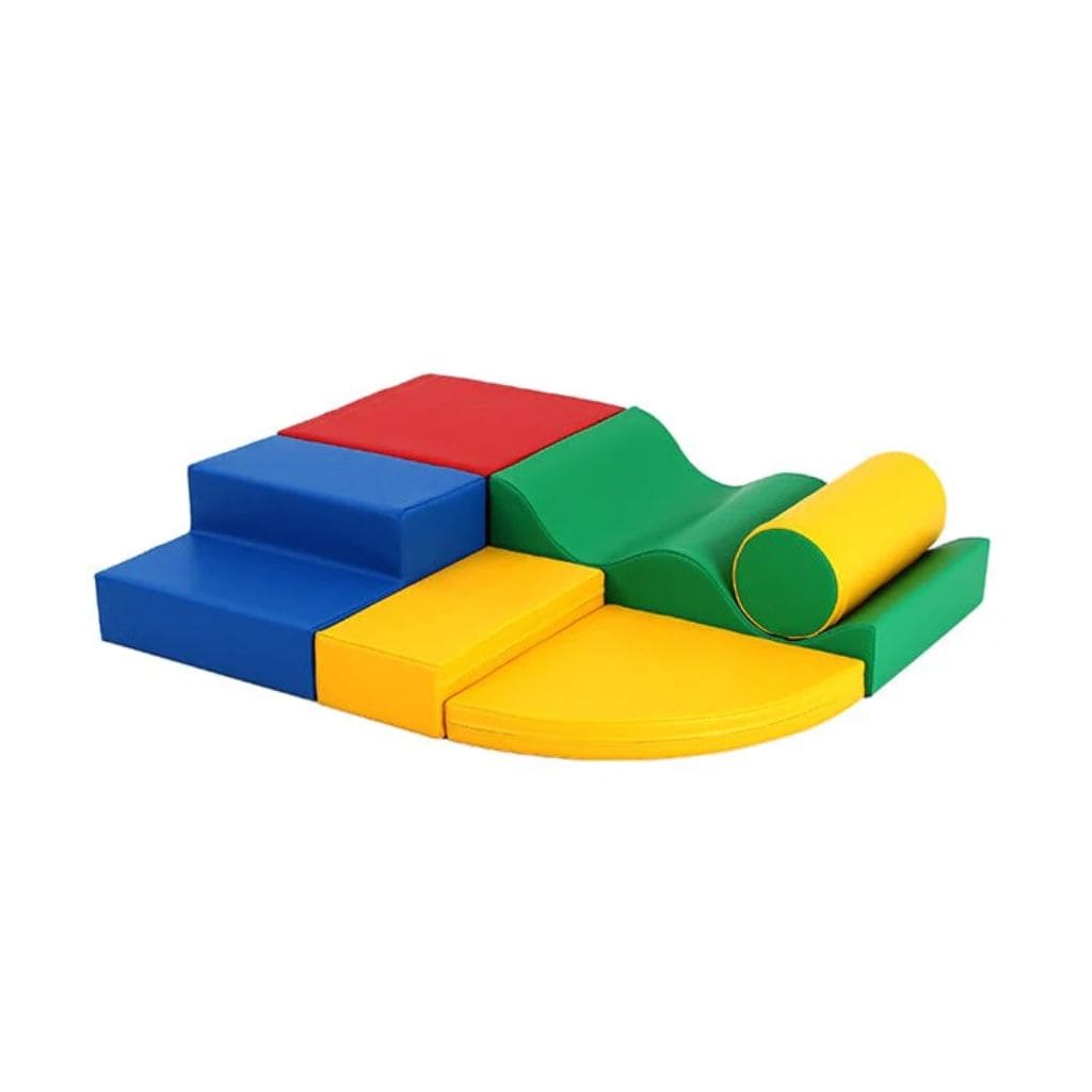 Ensemble de 6 Blocs de Mousse Soft Play - Multicolor