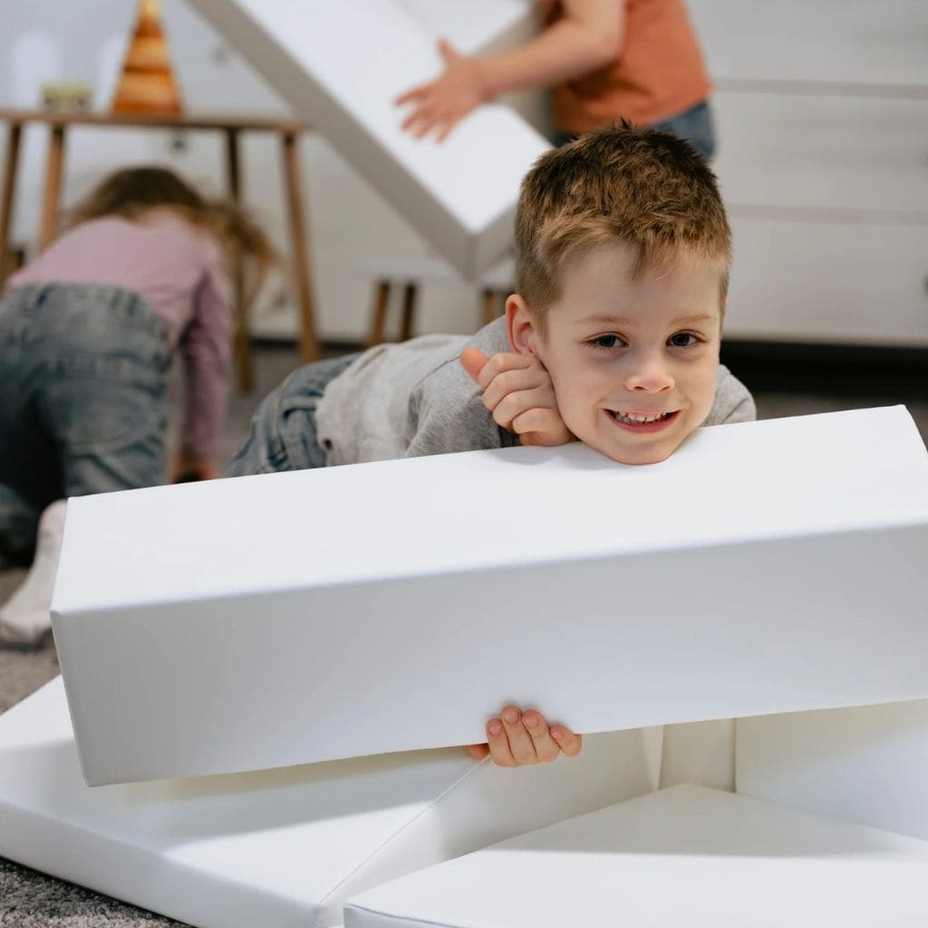 Ensemble de 10 Blocs de Mousse Soft Play  - White