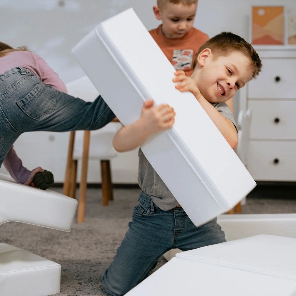 Ensemble de 10 Blocs de Mousse Soft Play  - White