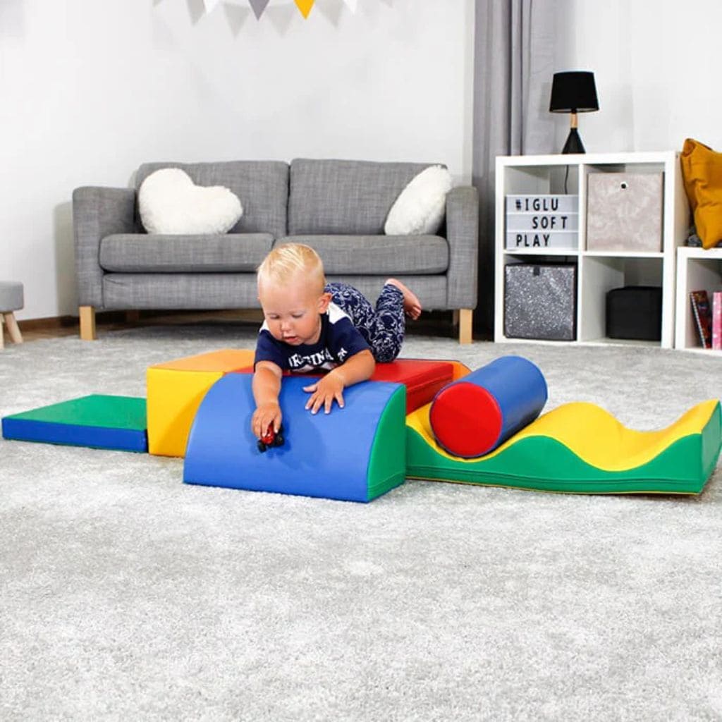 Ensemble de 7 Blocs de Mousse Soft Play- Multicolor