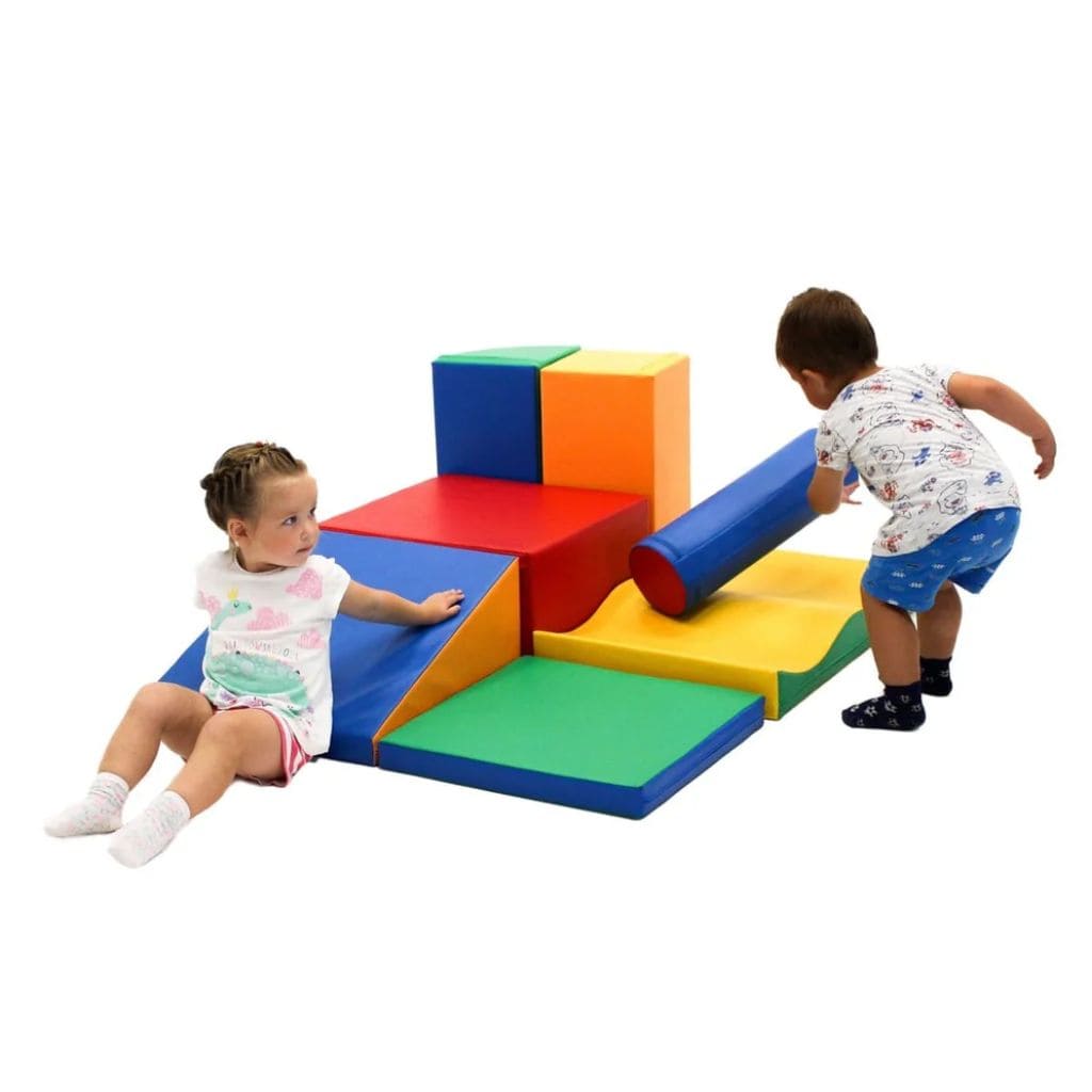 Ensemble de 7 Blocs de Mousse Soft Play- Multicolor