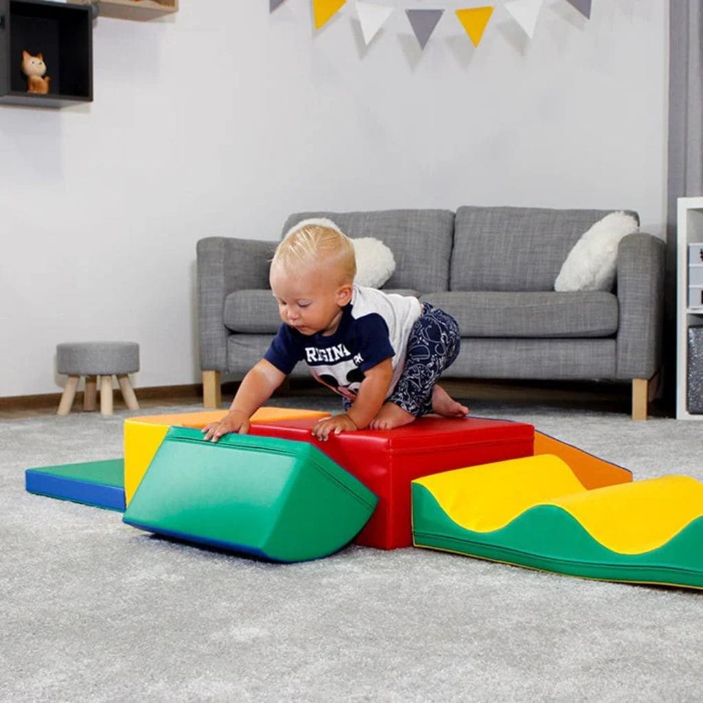 Ensemble de 7 Blocs de Mousse Soft Play- Multicolor