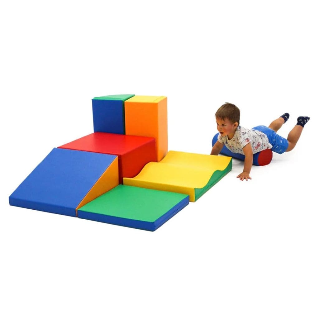 Ensemble de 7 Blocs de Mousse Soft Play- Multicolor