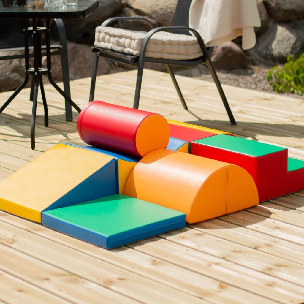 Ensemble de 8 Blocs de Mousse Soft Play -Multicolor