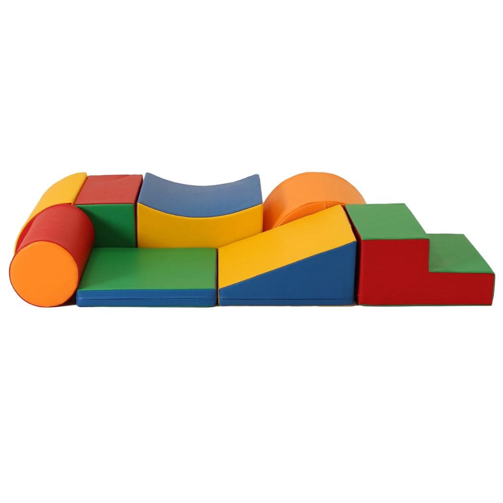 Ensemble de 8 Blocs de Mousse Soft Play -Multicolor