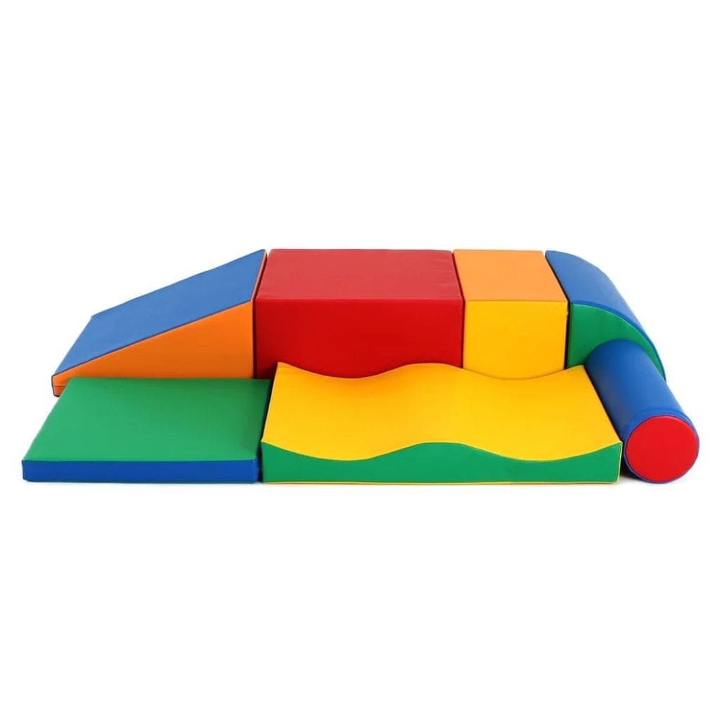 Ensemble de 7 Blocs de Mousse Soft Play- Multicolor