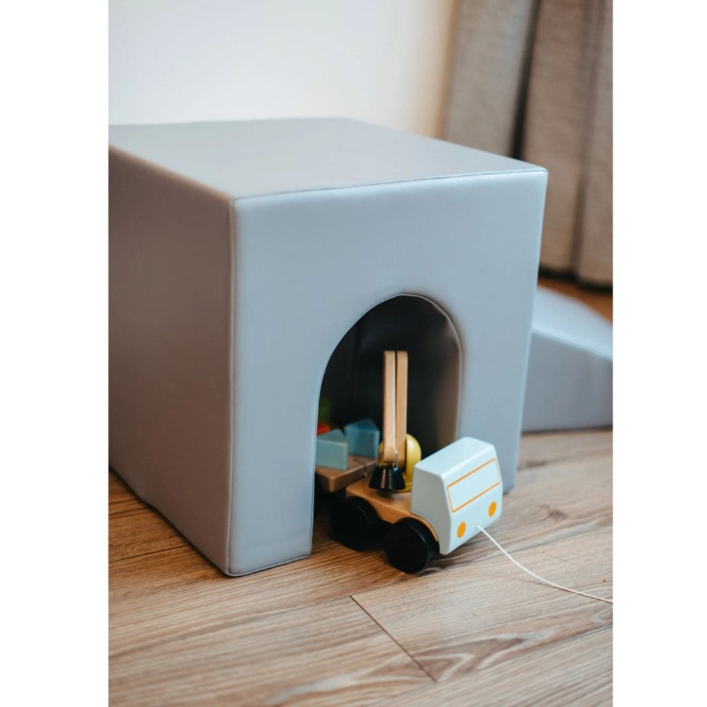 Ensemble de 10 Blocs de Mousse Soft Play  - Grey & White