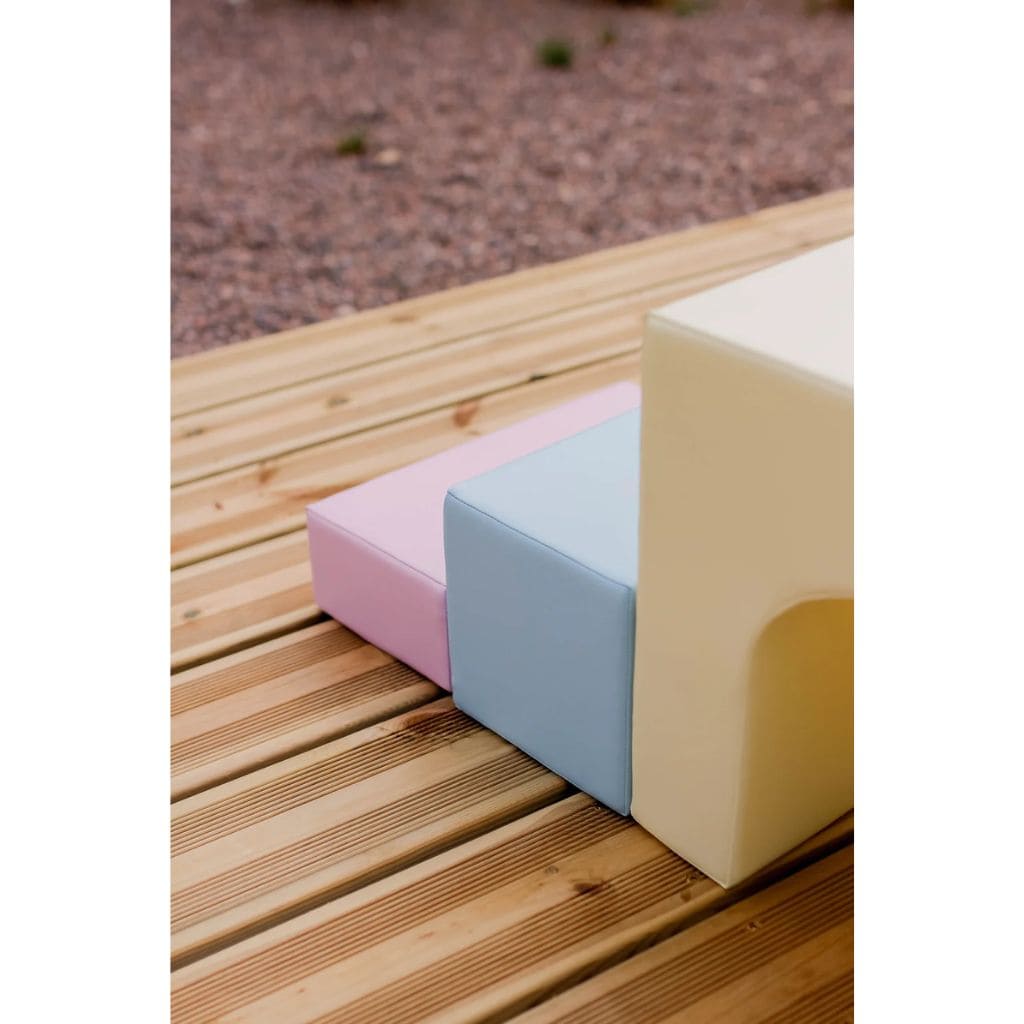 Ensemble de 10 Blocs de Mousse Soft Play  - Light Pastel