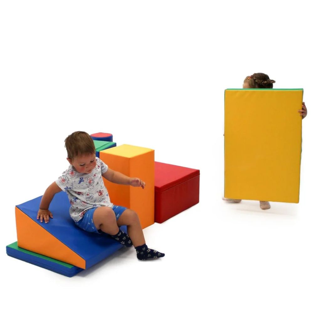 Ensemble de 7 Blocs de Mousse Soft Play- Multicolor
