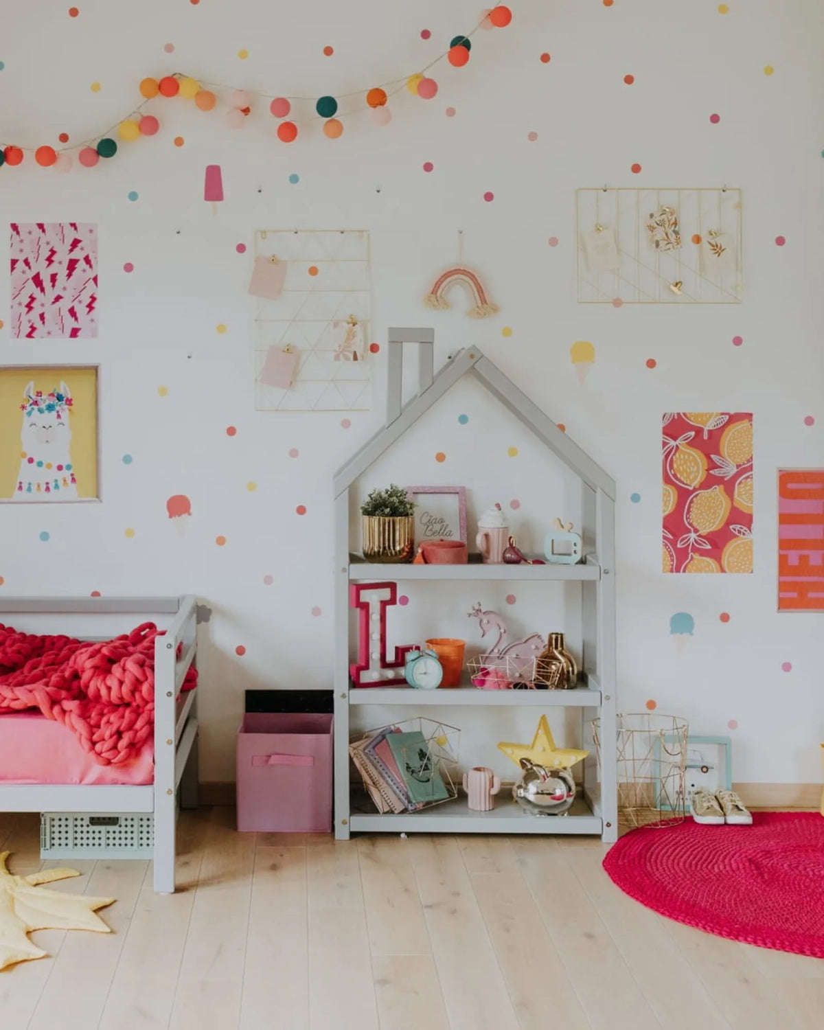 Étagère Maison Montessori en Bois — 68×140×33 cm – Montessori pour enfant – photo 1